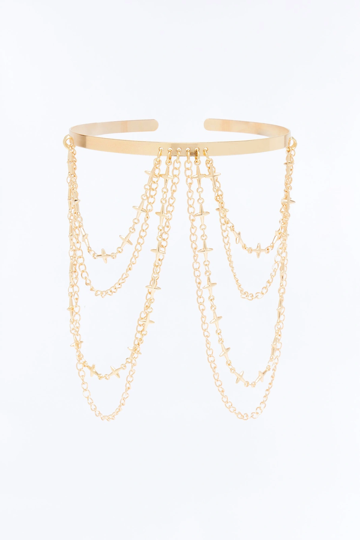 Grace Arm Cuff - Gold — Dourado