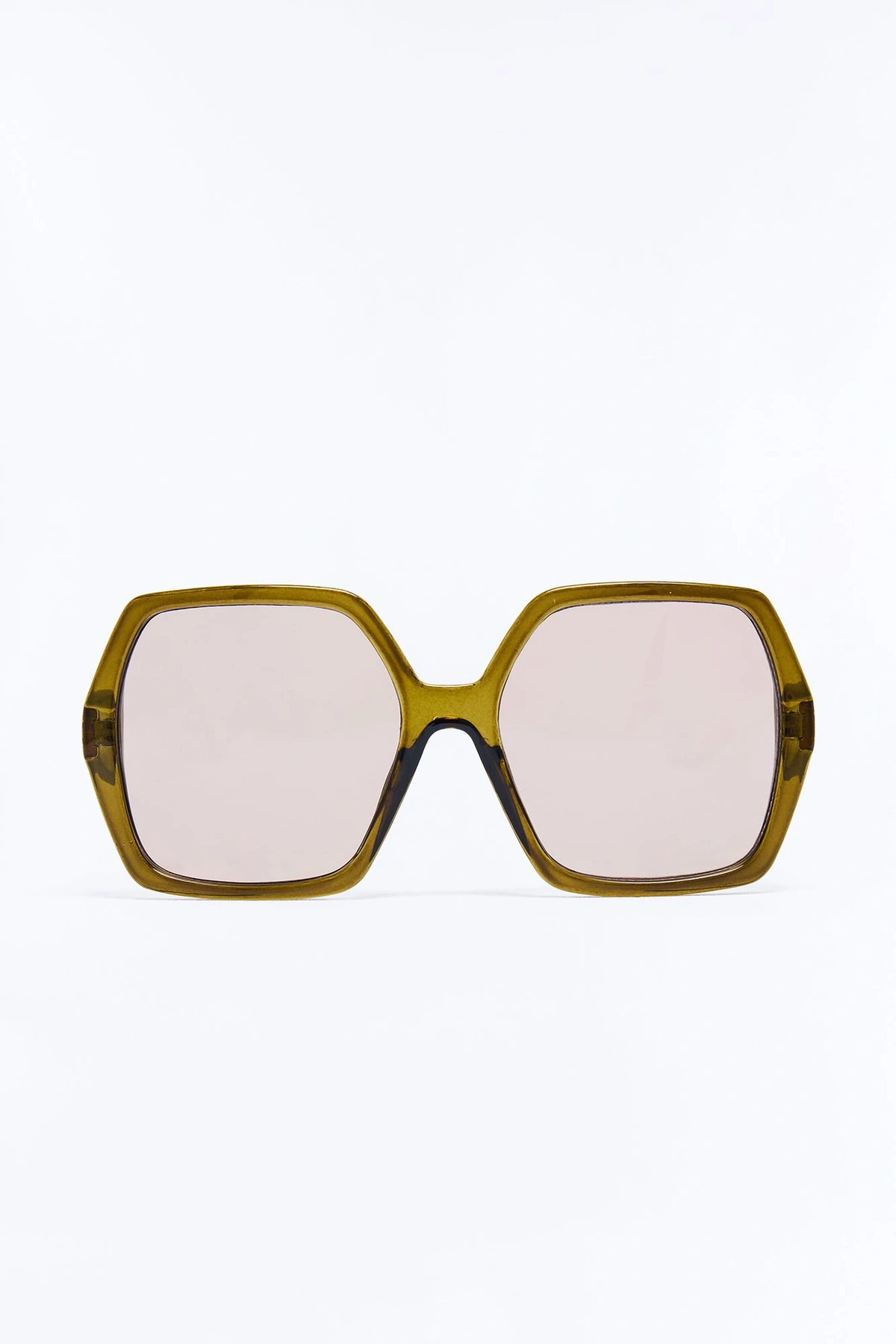 Read My Mind Sunglasses - Green — Verde