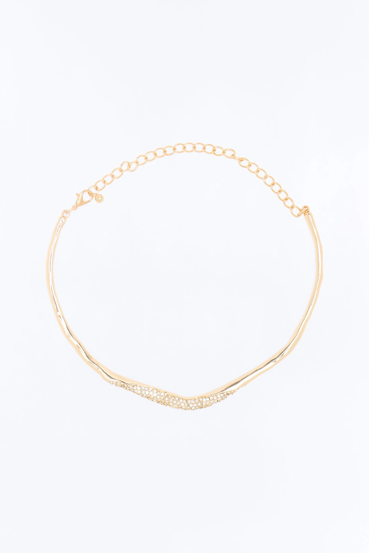 Fine Line Choker - Gold — Dourado