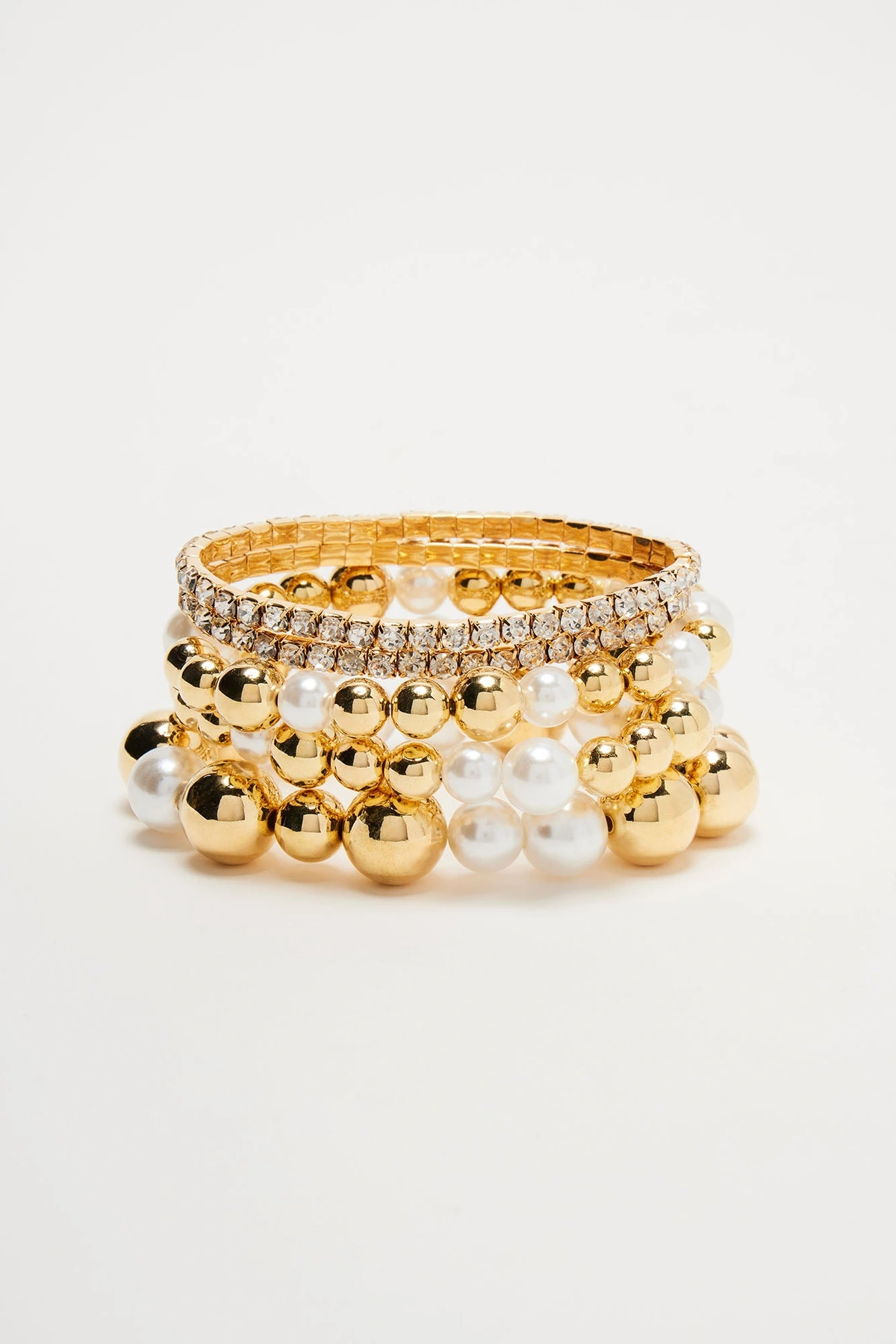 Athena 5 Piece Bracelet Set - Gold — Dourado