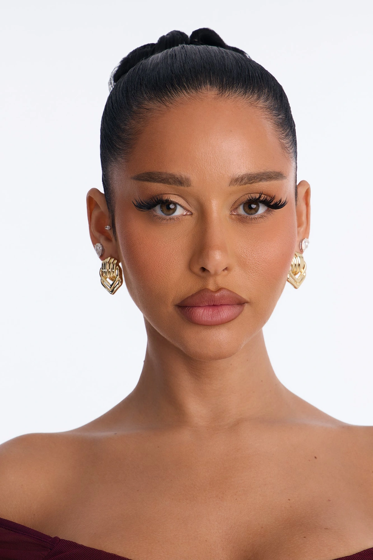 Come Knocking Drop Earrings - Gold — Dourado