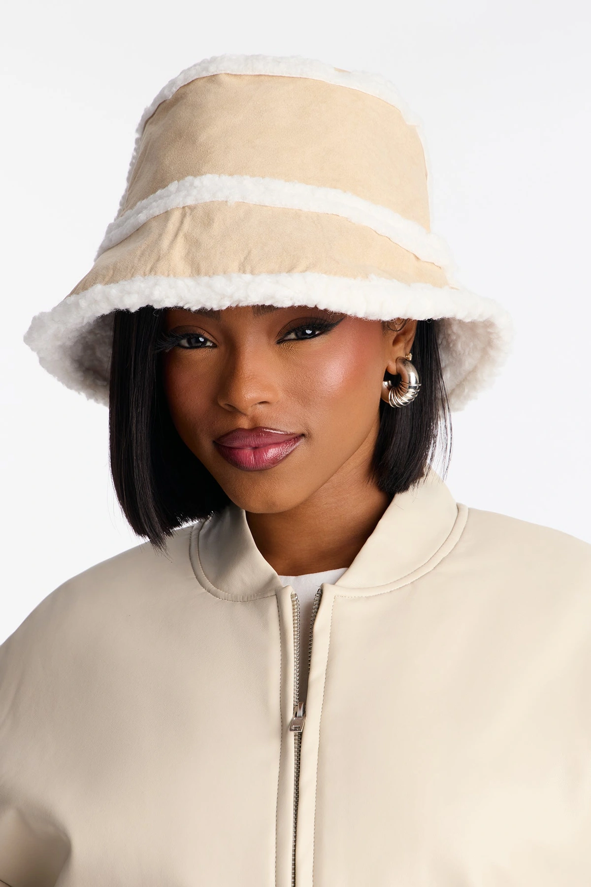 Everyday Is A Runway Bucket Hat - Ivory/combo — Marfim/combinação