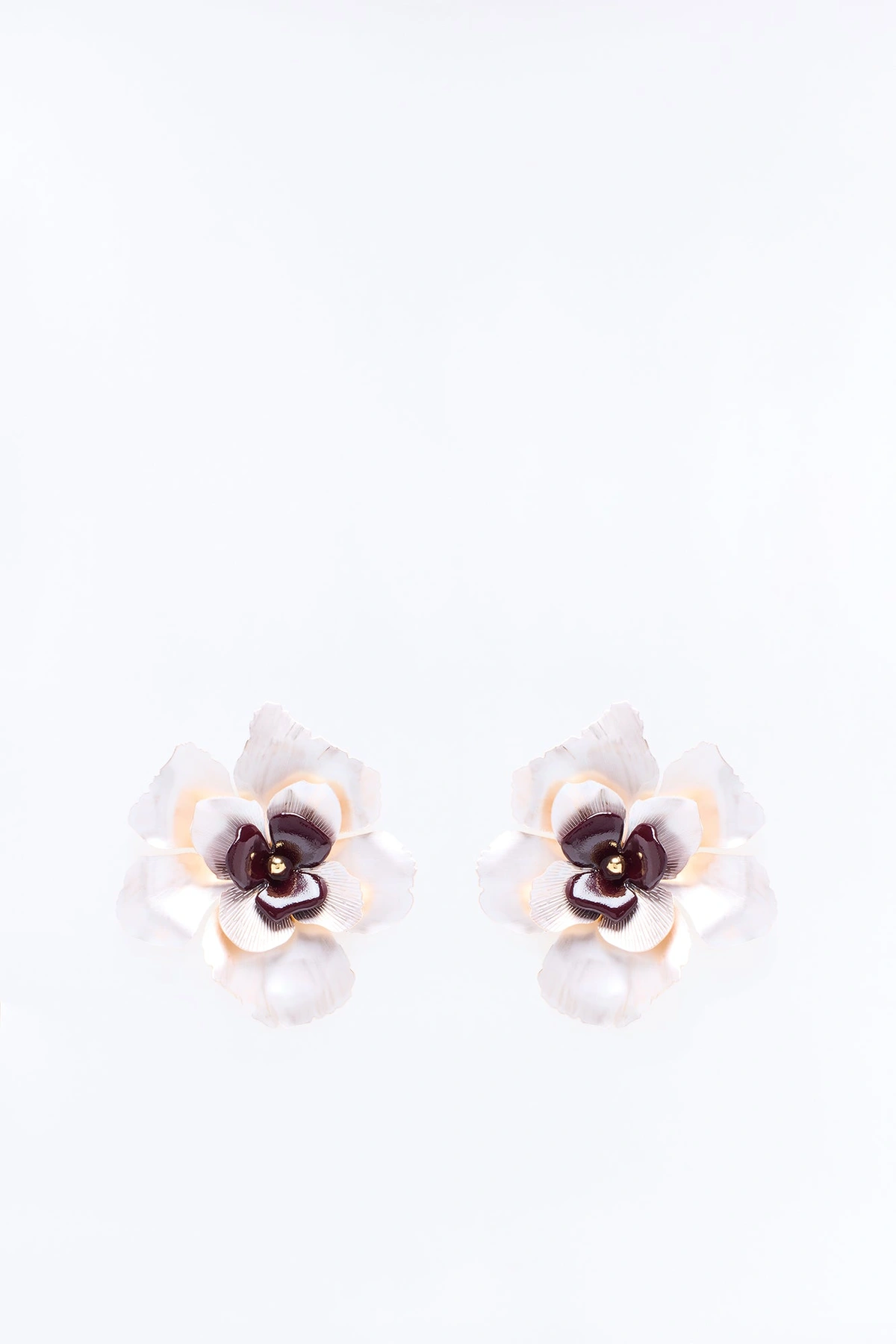 Stella Flor Earrings - Pink/combo — Rosa/combinação