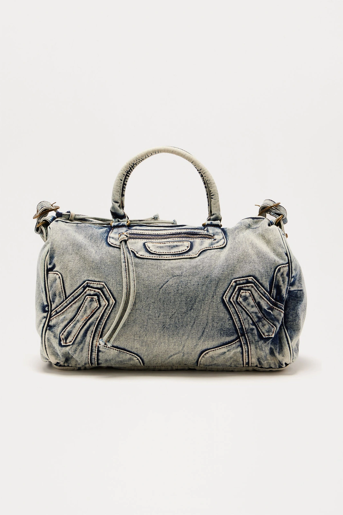 Denim On Denim Handbag - Denim — Ganga