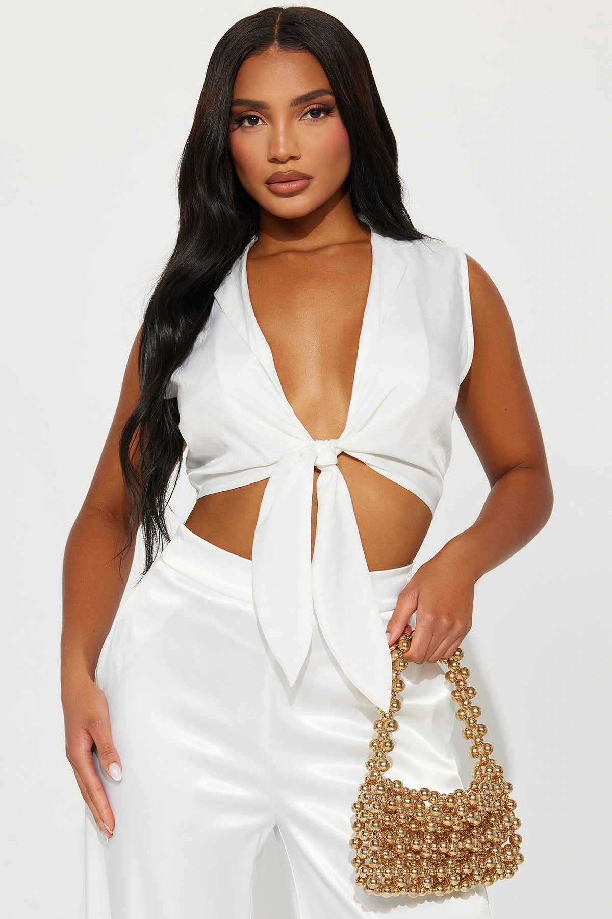 Double Bubble Fizz Handbag - Gold — Dourado