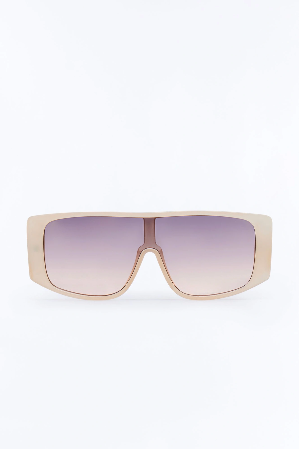 Quilted With Class Sunglasses - Ivory — Marfim