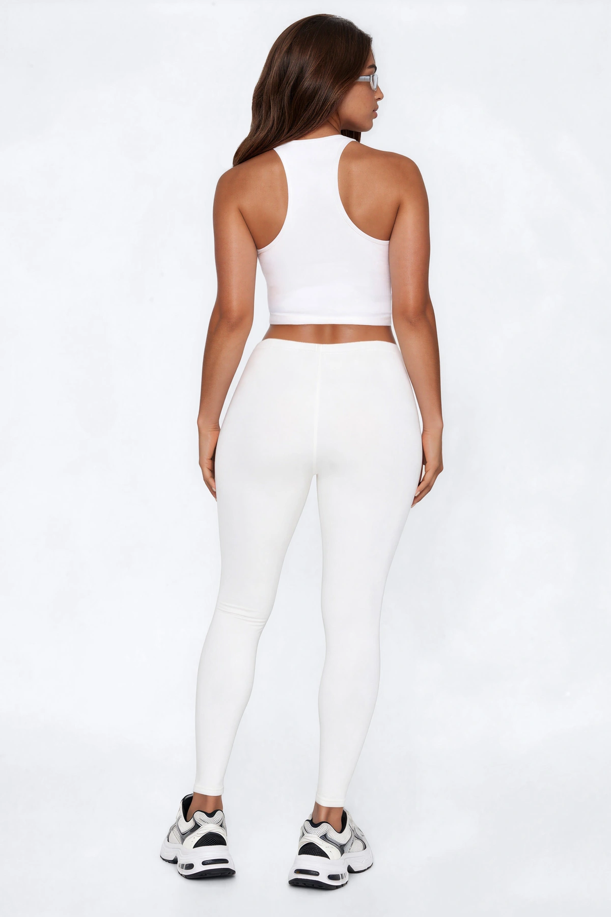 Almost Every Day Leggings - White — Branco