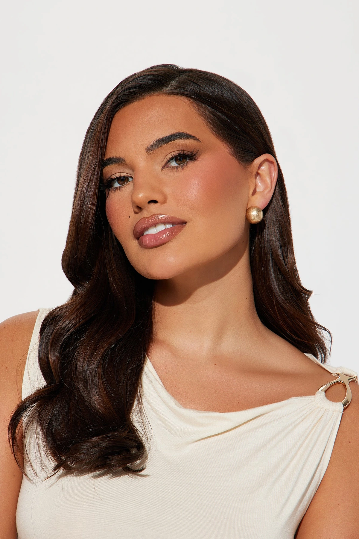 Wrecker Ball Earrings - Gold — Dourado