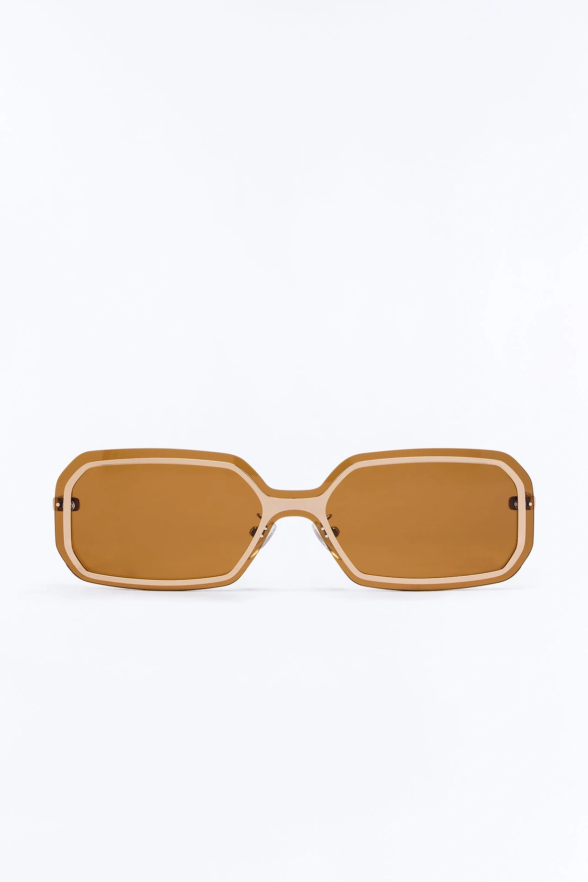 Inside Out Sunglasses - Brown — Castanho