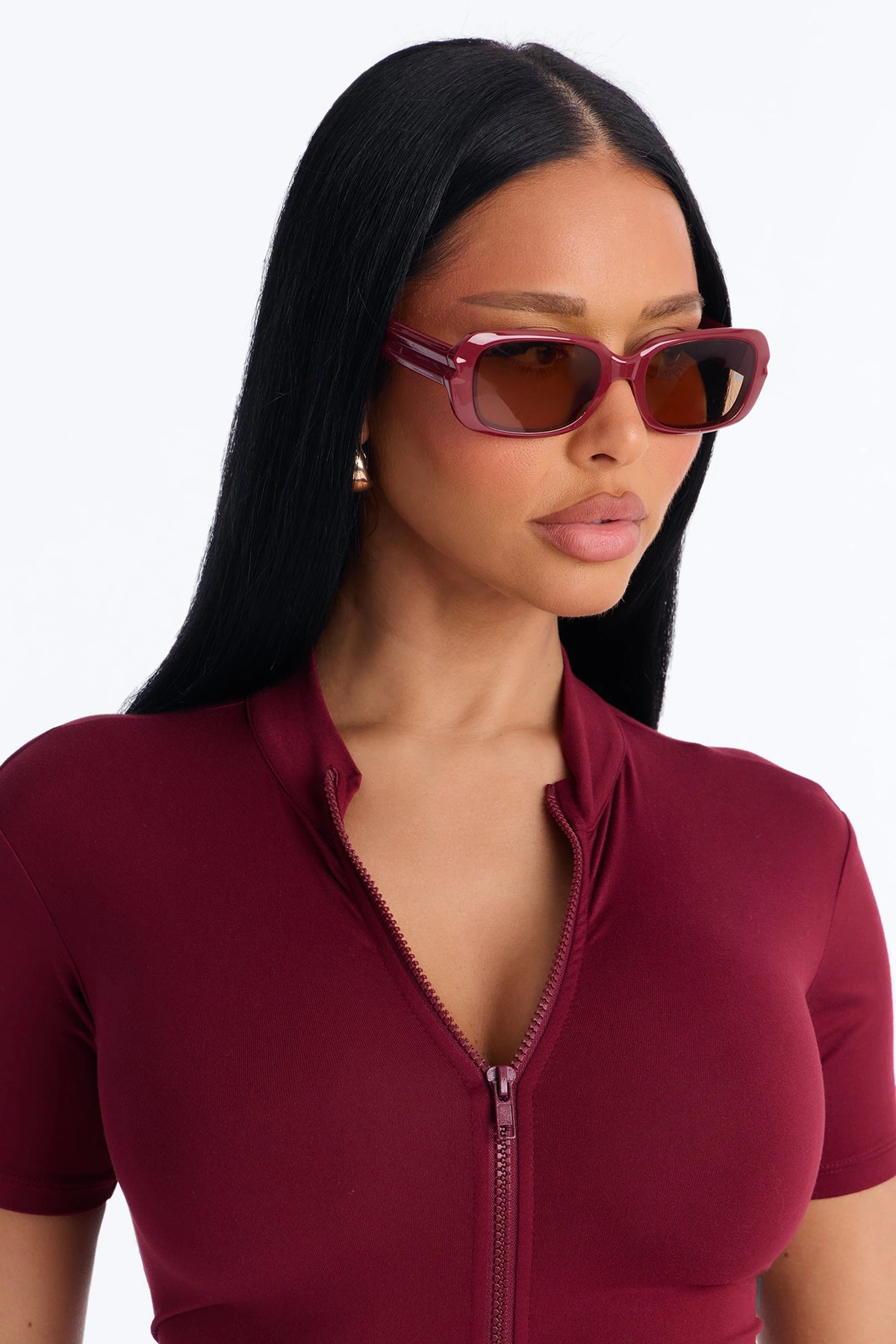 Where I Am Sunglasses - Red — Vermelho