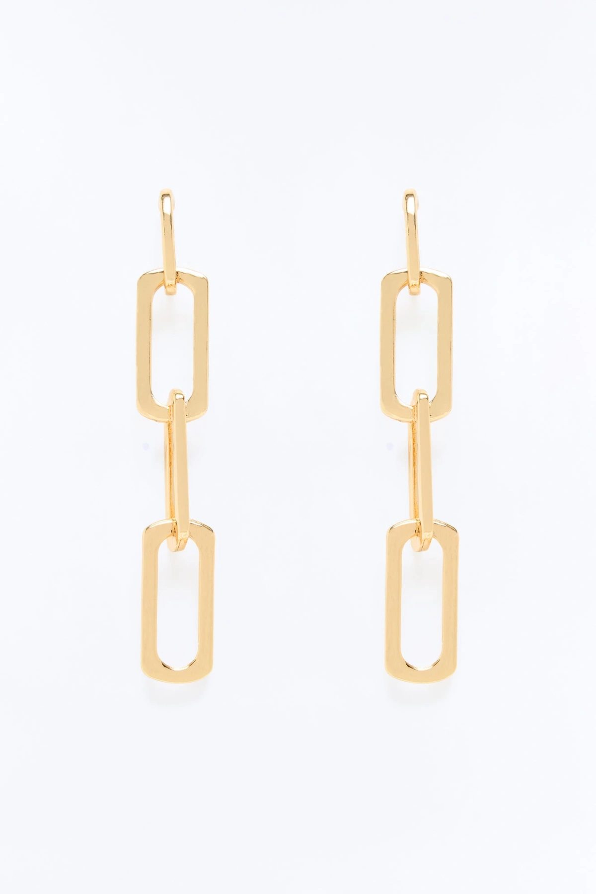 Stick Together Drop Earrings - Gold — Dourado