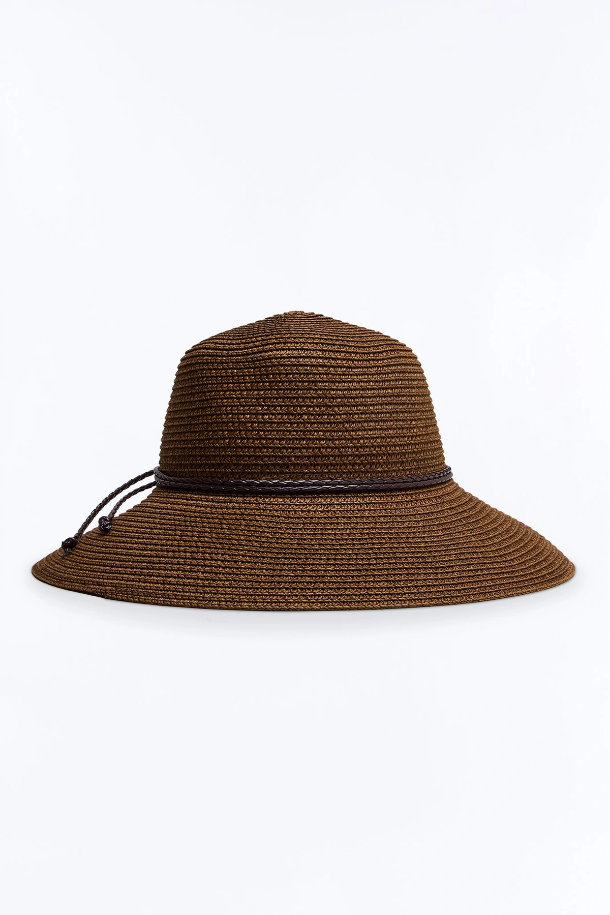 Under The Hottest Sun Straw Sun Hat - Brown — Castanho
