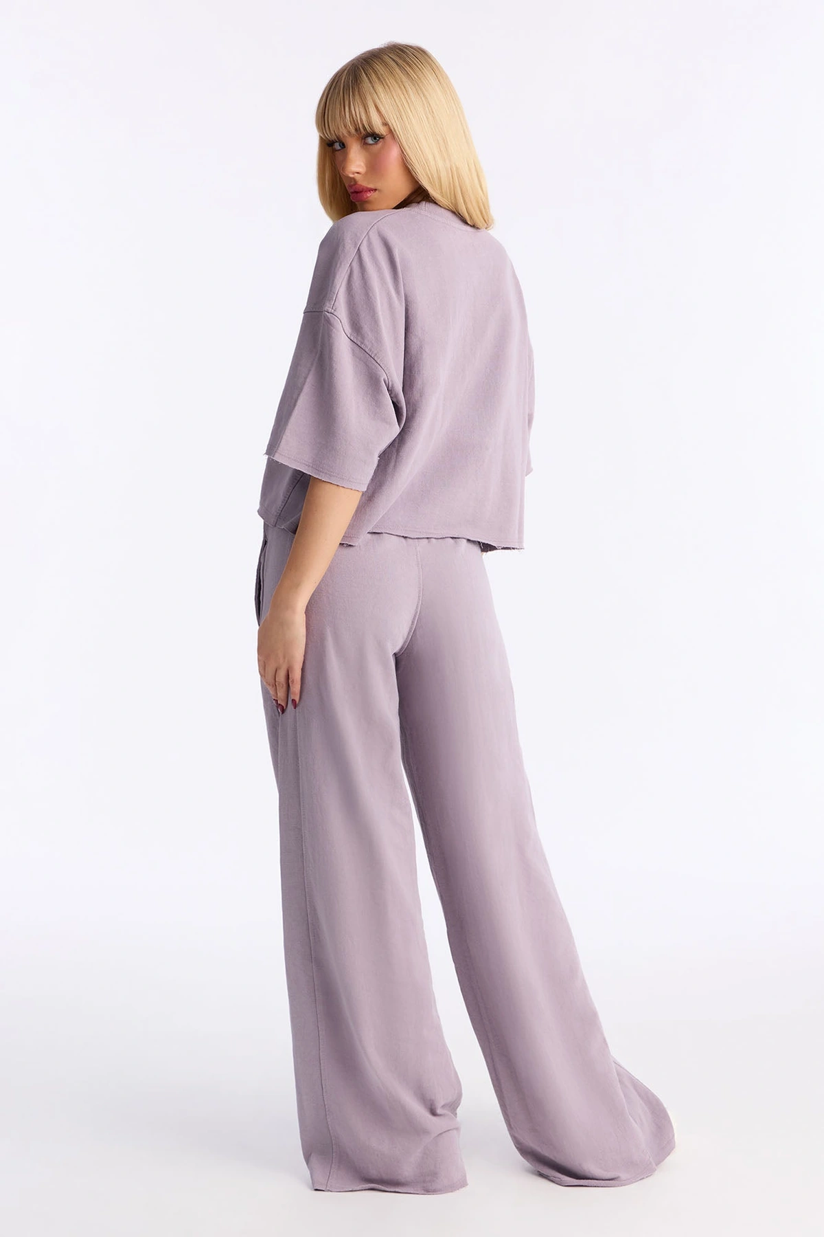 Strollin' Around Pant Set - Lilac — Lilás
