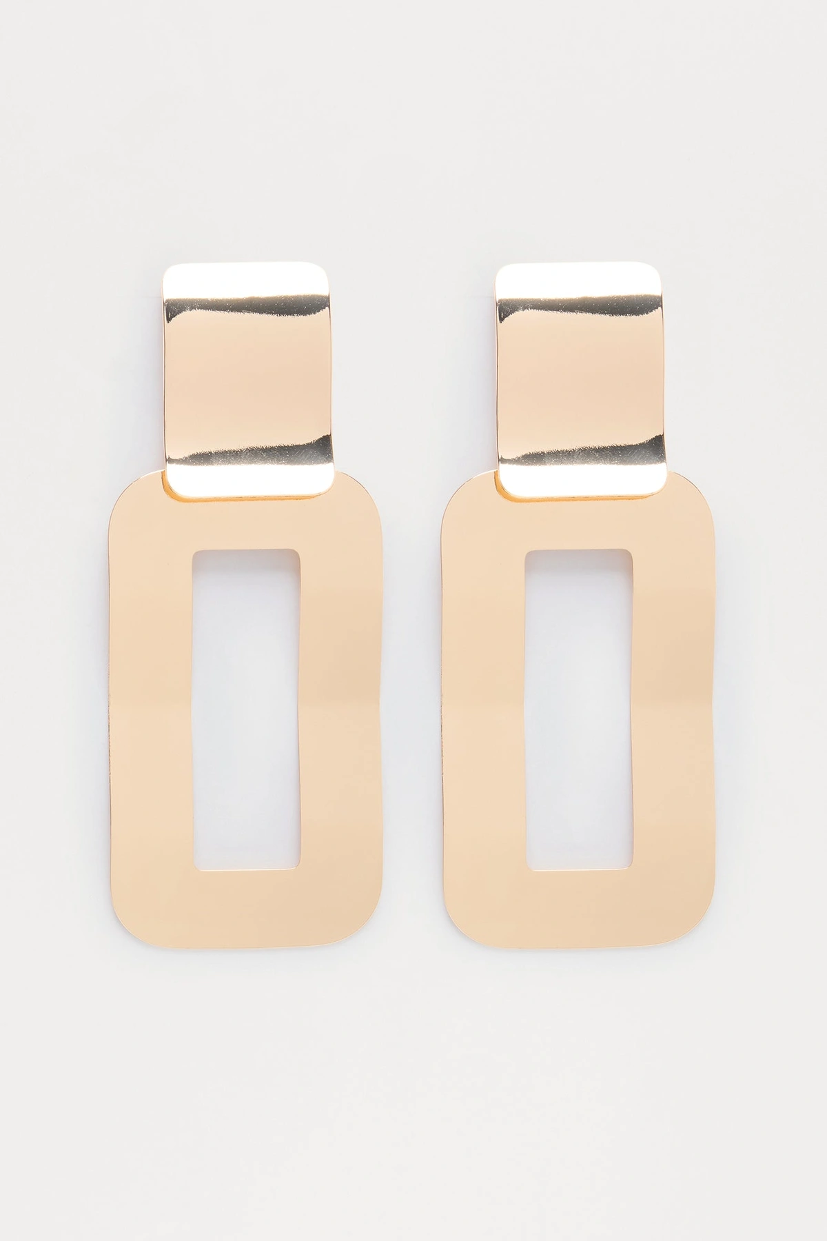Can't Slow Down Drop Earrings - Gold — Dourado