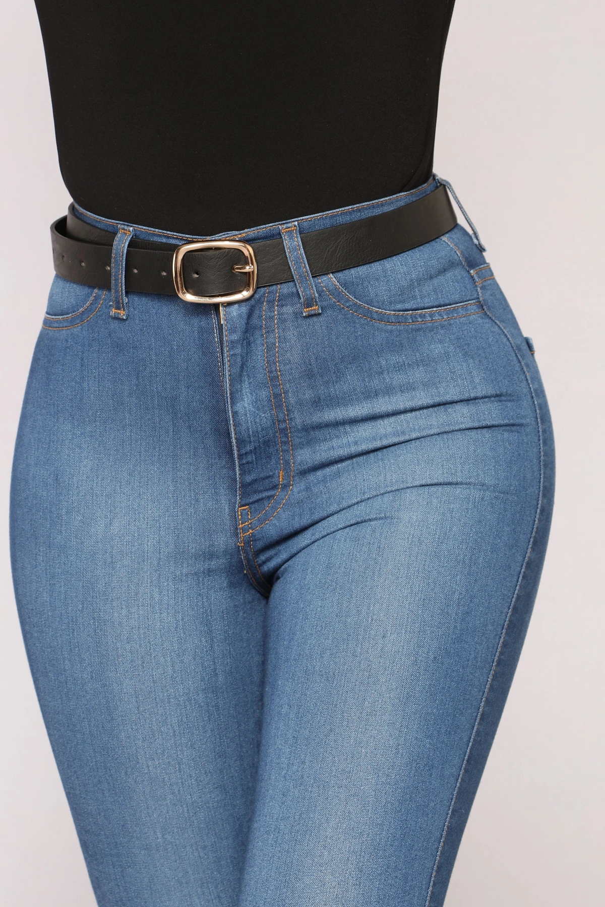 Essential Basic Belt Set - Black/Tan — Preto/Castanho-claro