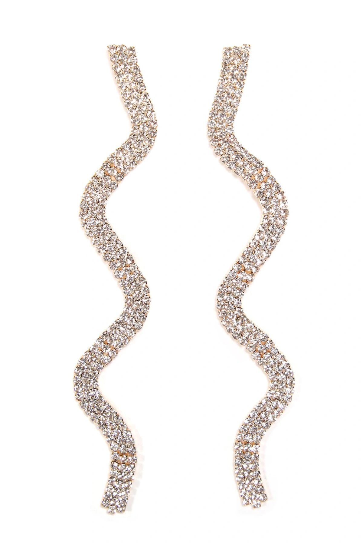 After Party Vibes Earrings - Gold — Dourado