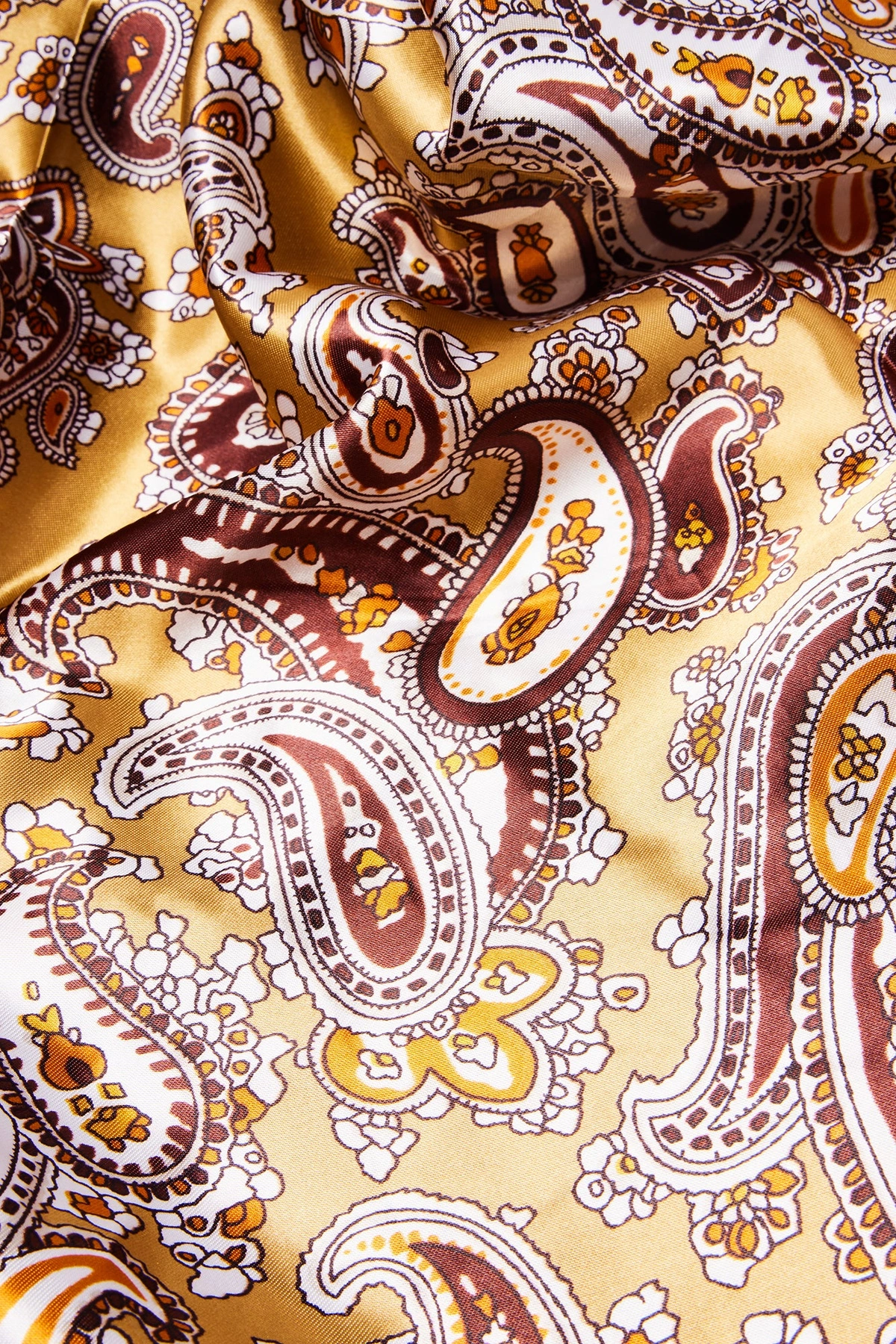 Paisley For Days Head Wrap - Gold/combo — Dourado/combinação
