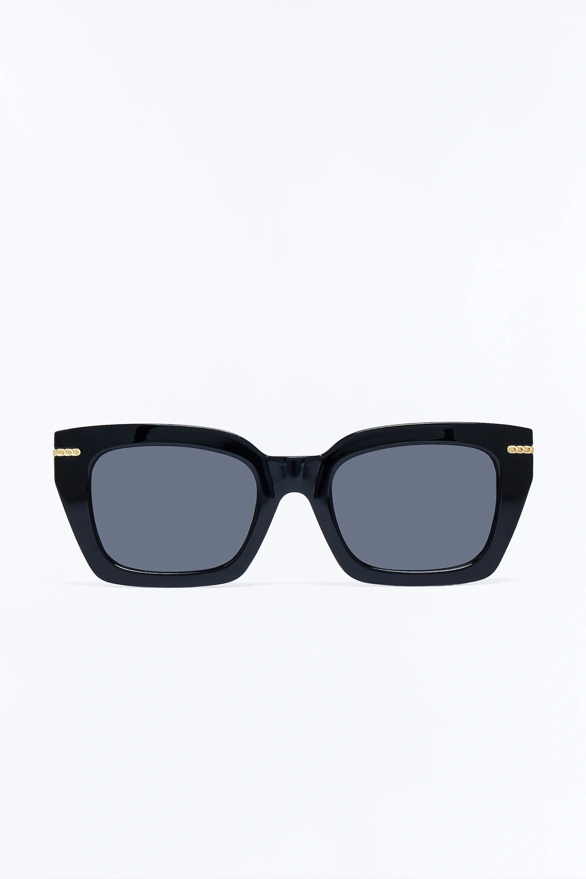 Don't Care What You Think Sunglasses - Black — Preto