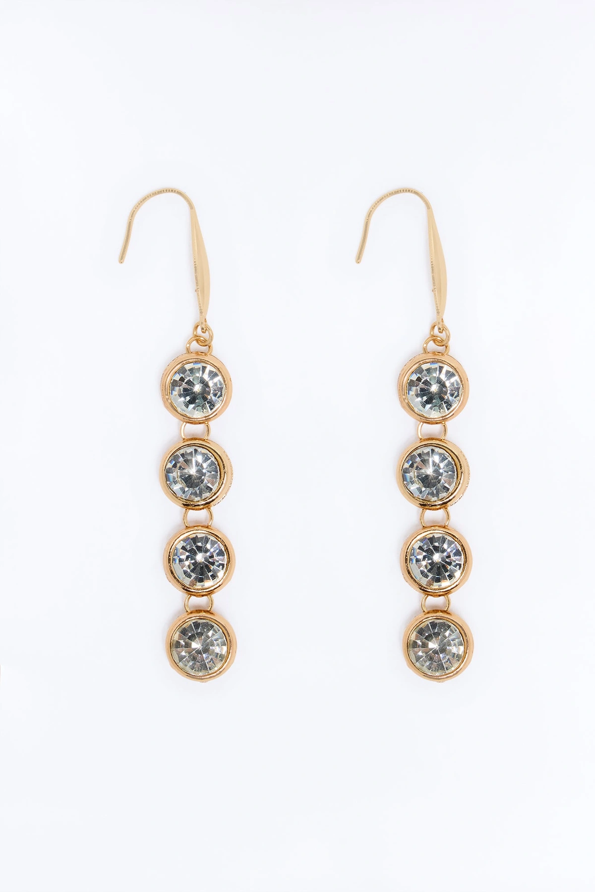 Want This To Last Linear Earrings - Gold — Dourado