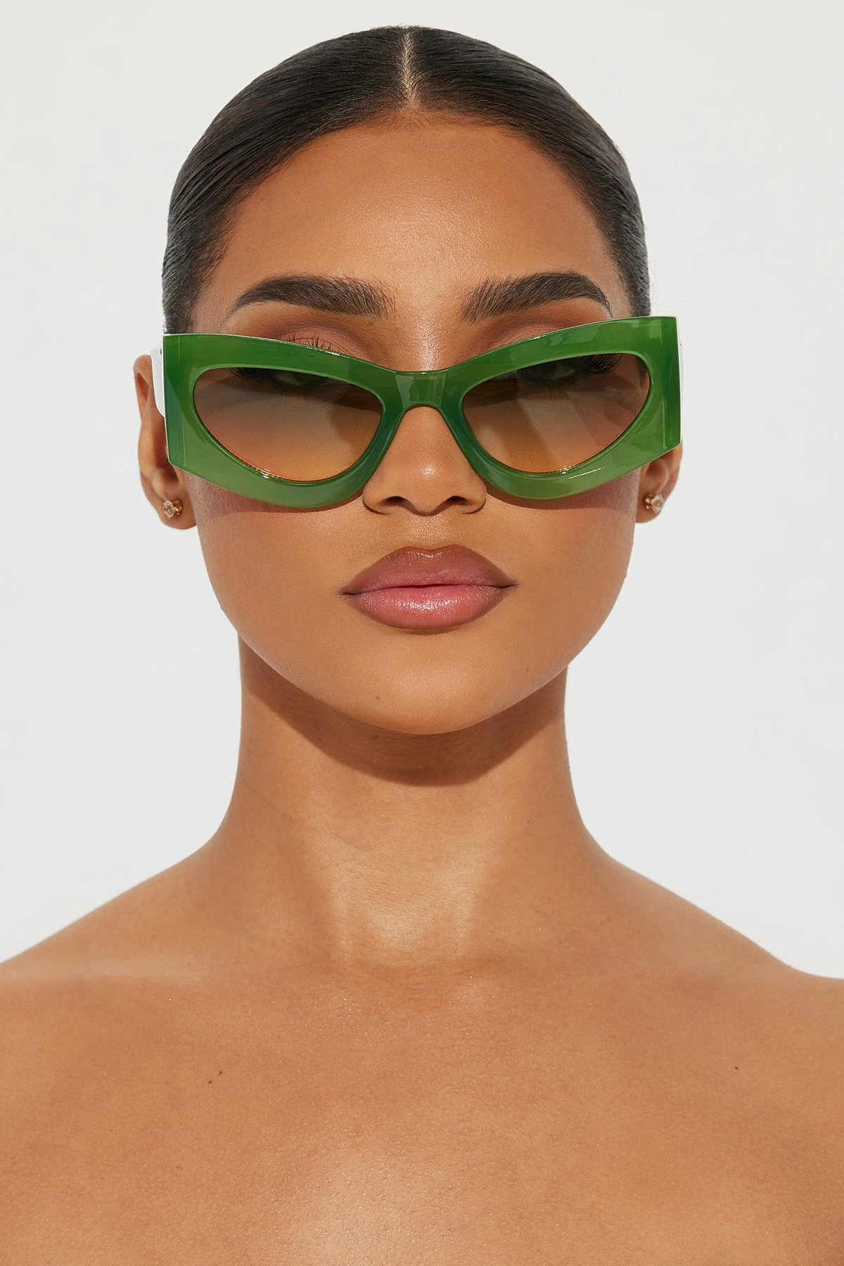 This Year My Year Sunglasses - Green — Verde