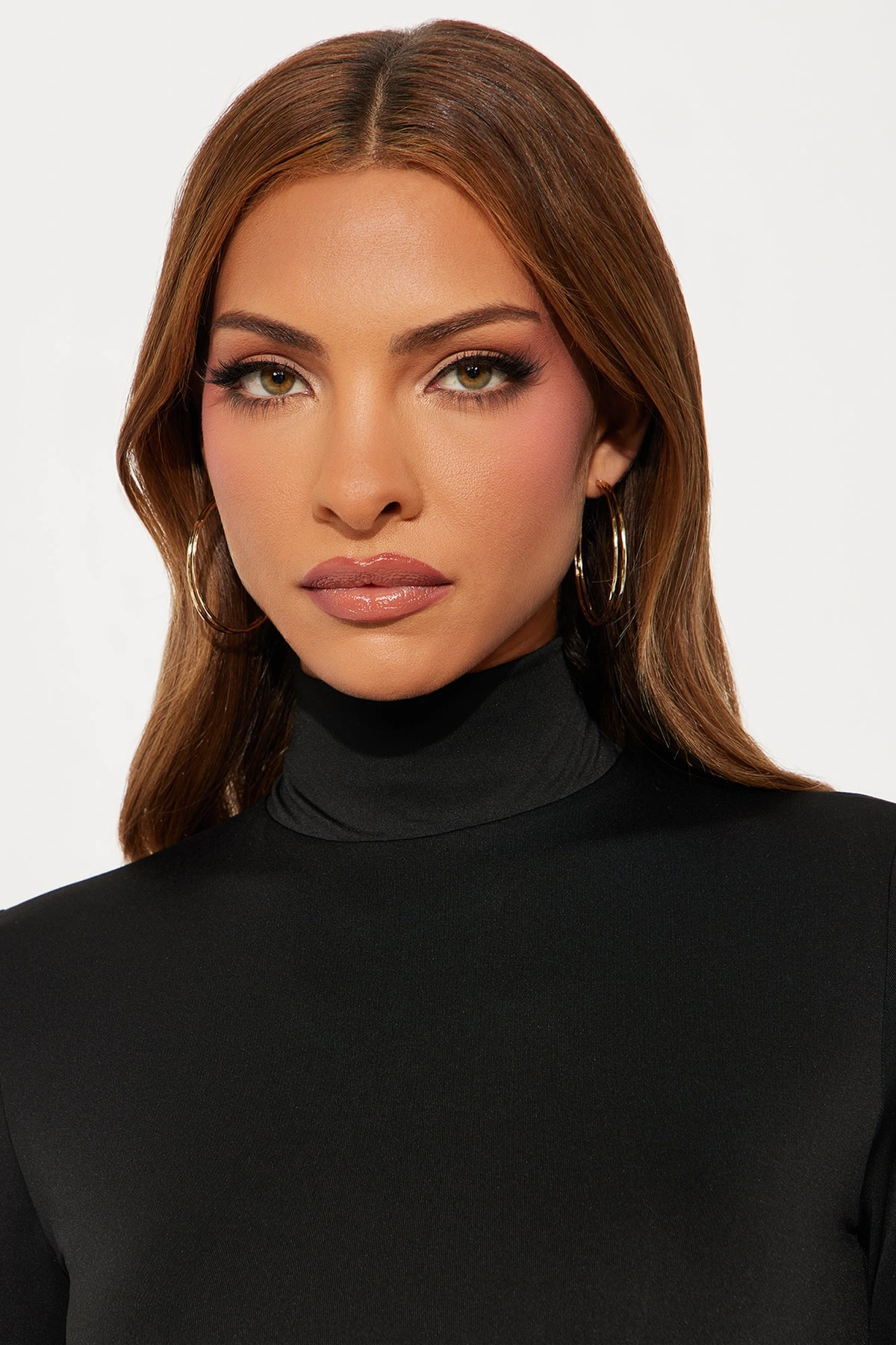 Double The Odds Hoop Earrings - Gold — Dourado