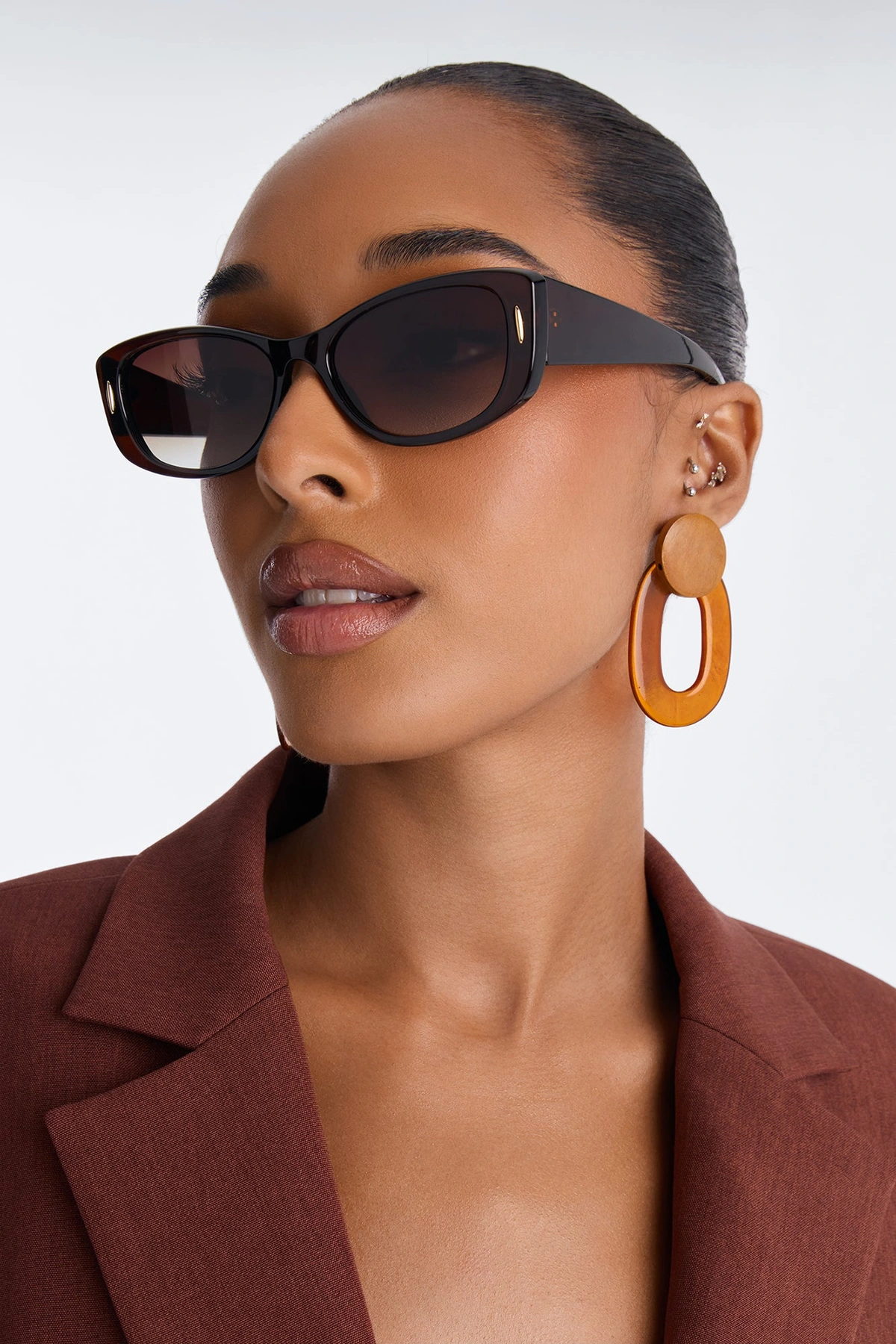 Wicked Muse Sunglasses - Brown — Castanho