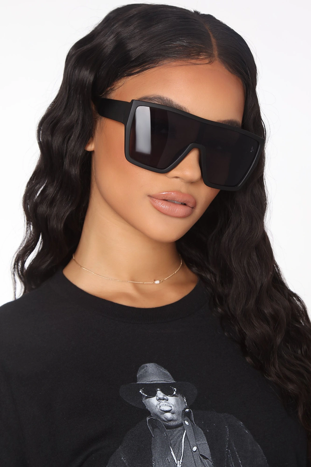 Can't Be Bothered Sunglasses - Black — Preto