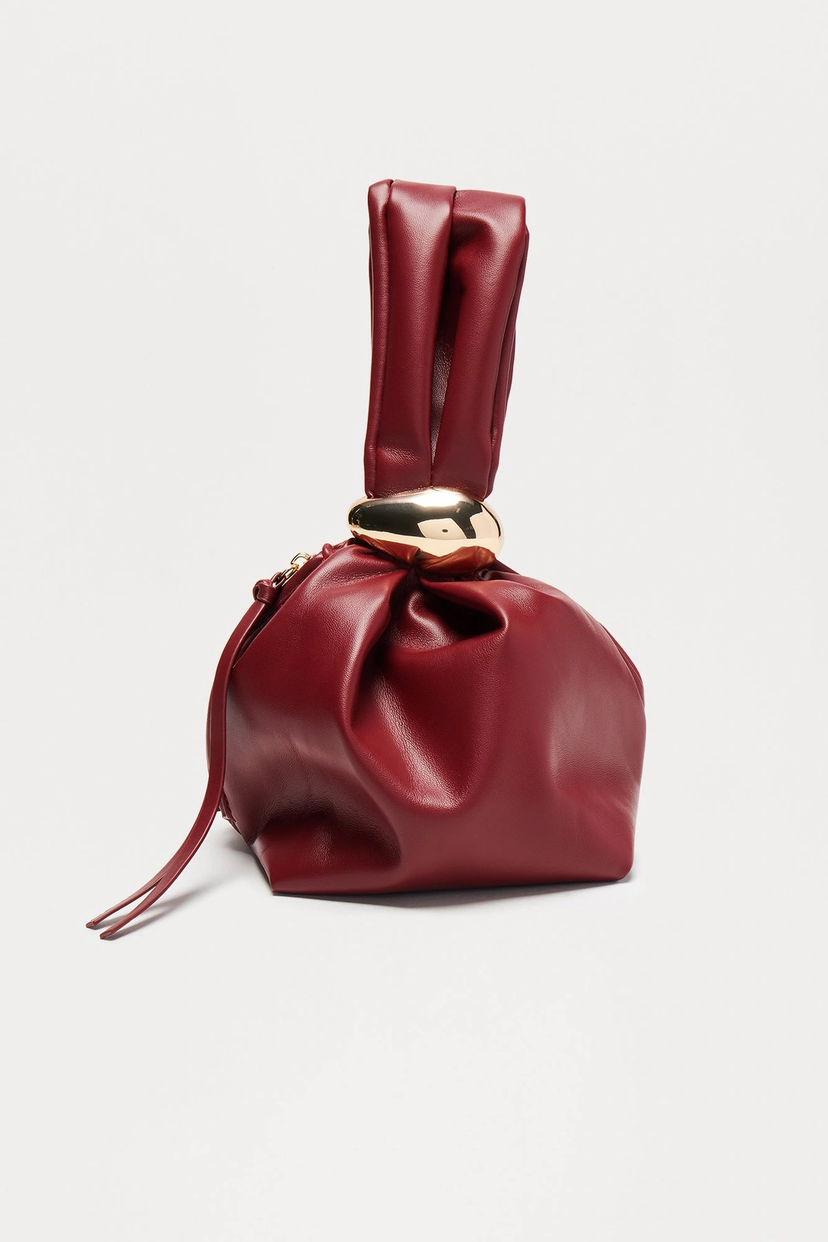 A La Mode Clutch - Burgundy — Bordô