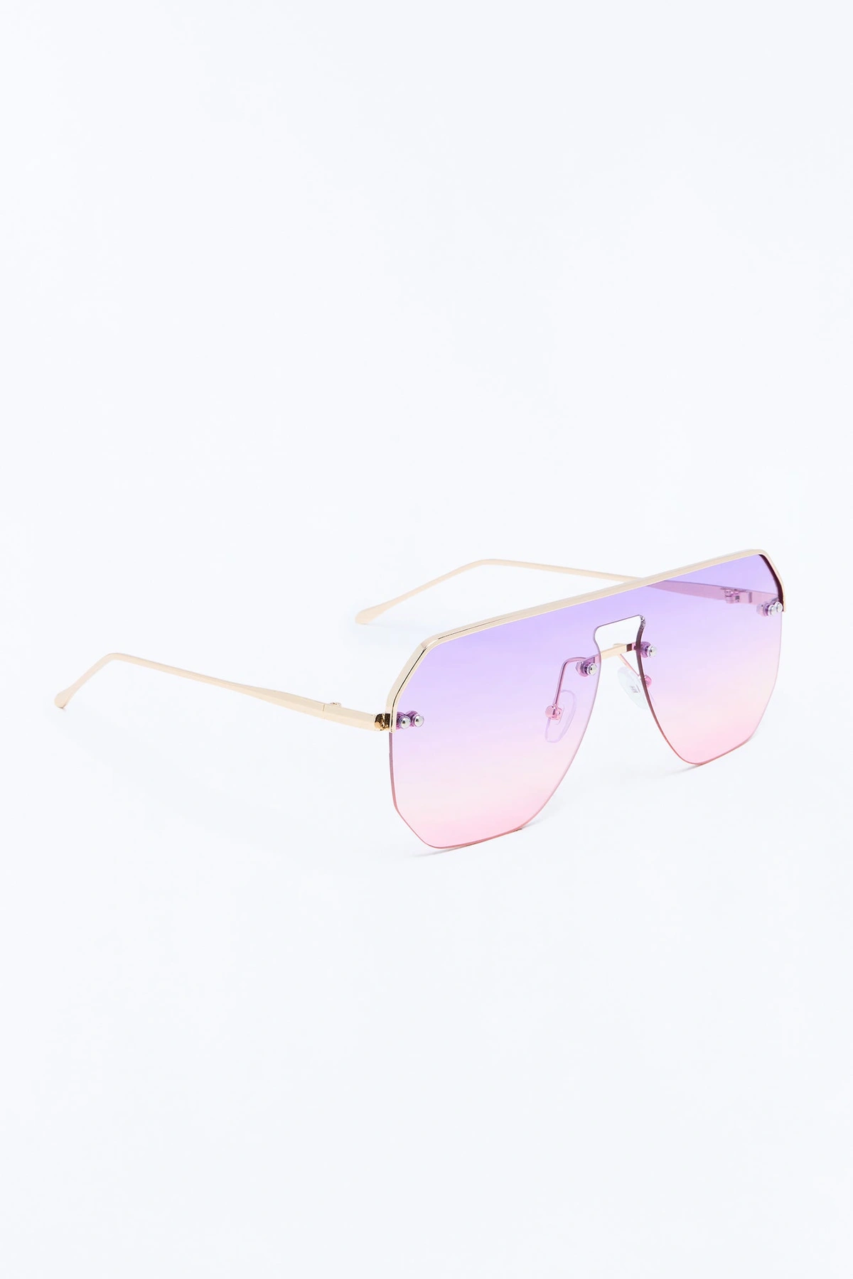 Just Having Fun Sunglasses - Purple/combo — Roxo/combinação