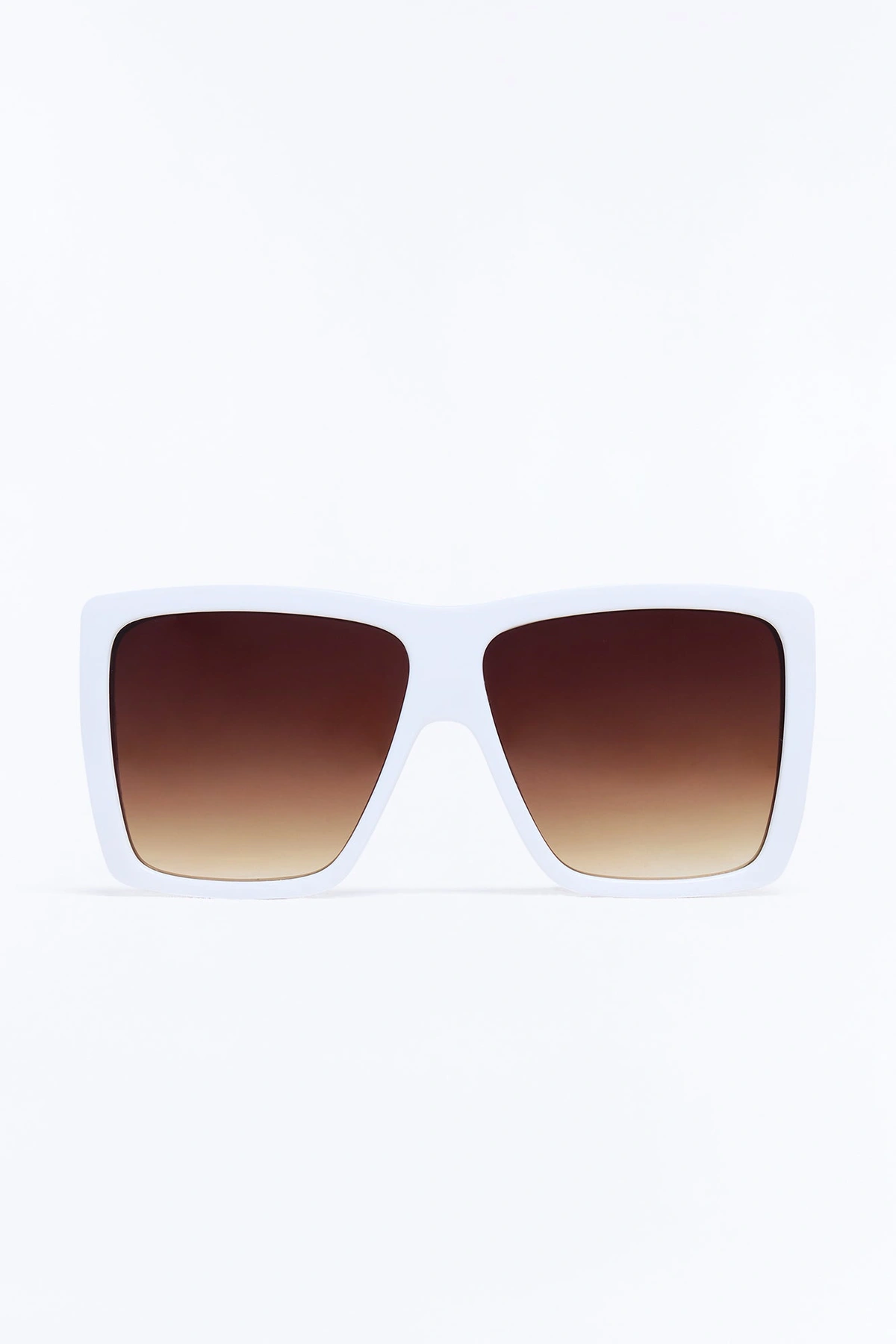 Down The Highway Sunglasses - White — Branco