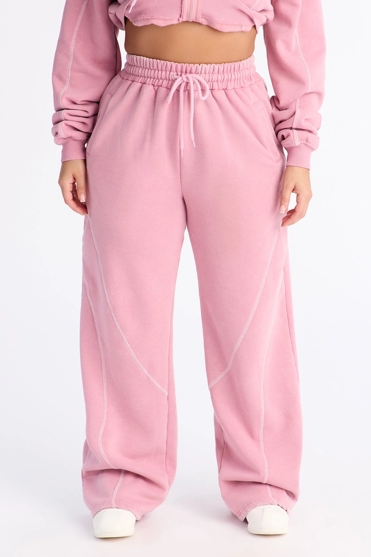 Norah Washed Lounge Pant - Mauve — Malva