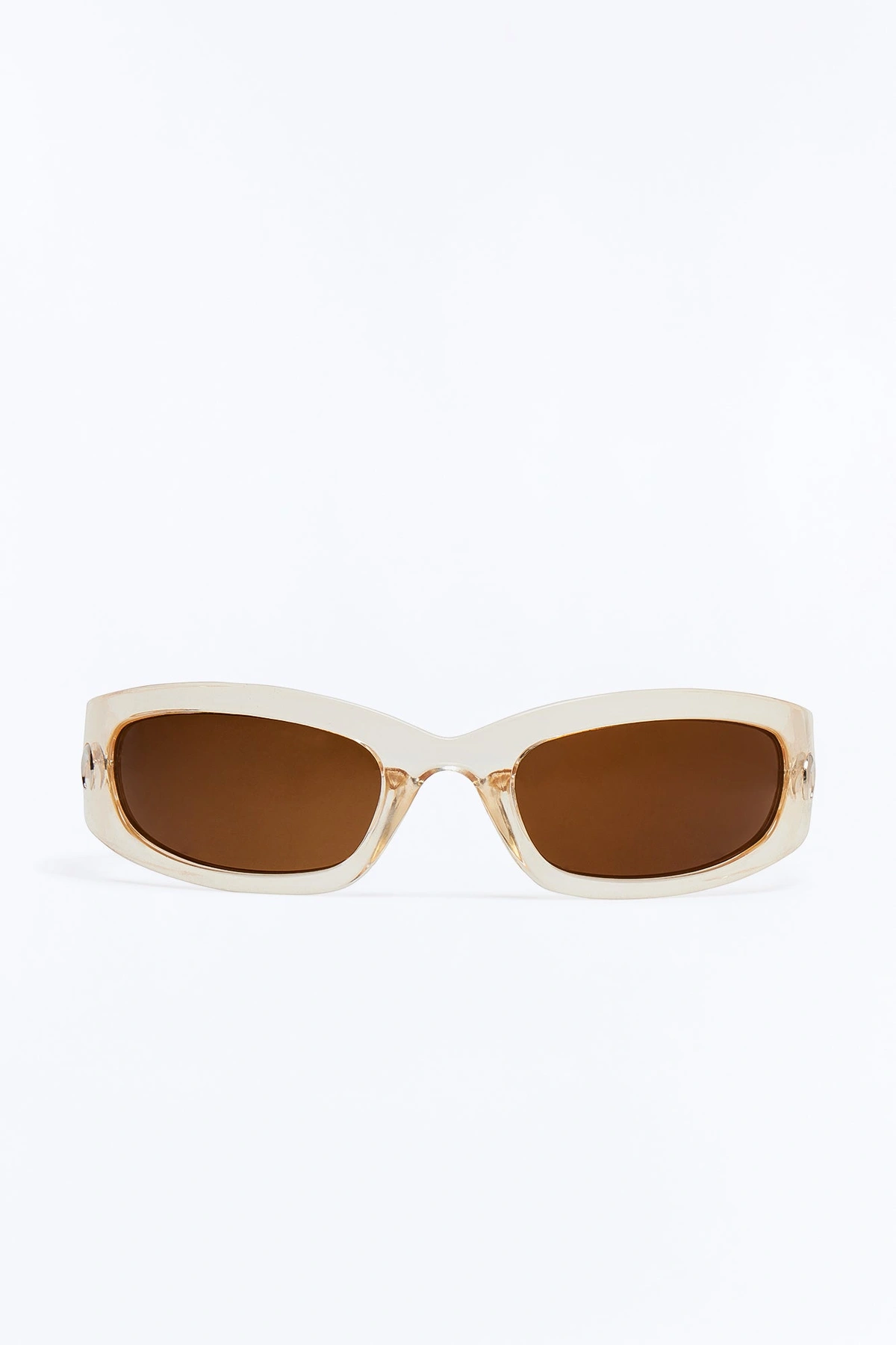 Always Looking For Fun Sunglasses - Brown — Castanho