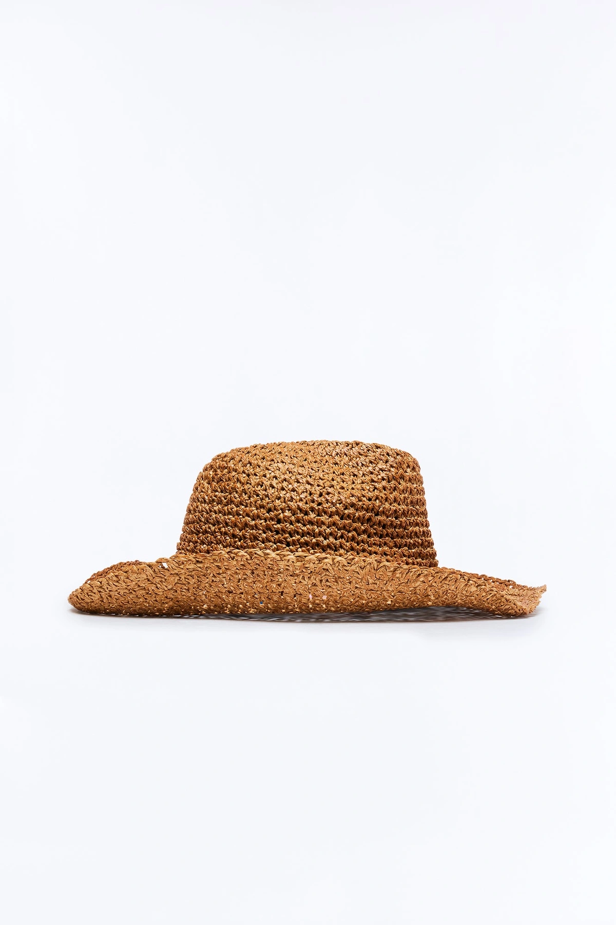 Salty Ocean Straw Cowboy Hat - Brown — Castanho