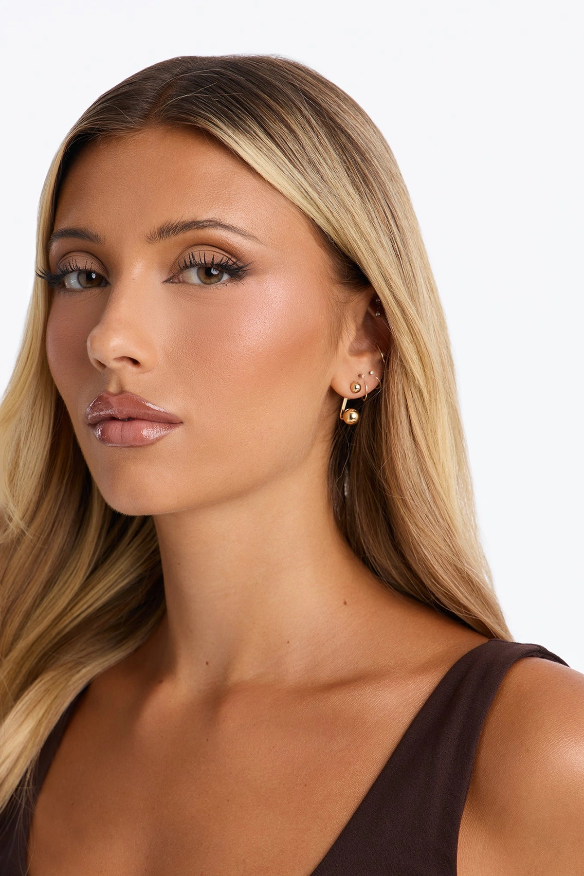 Pop Drop Earrings - Gold — Dourado