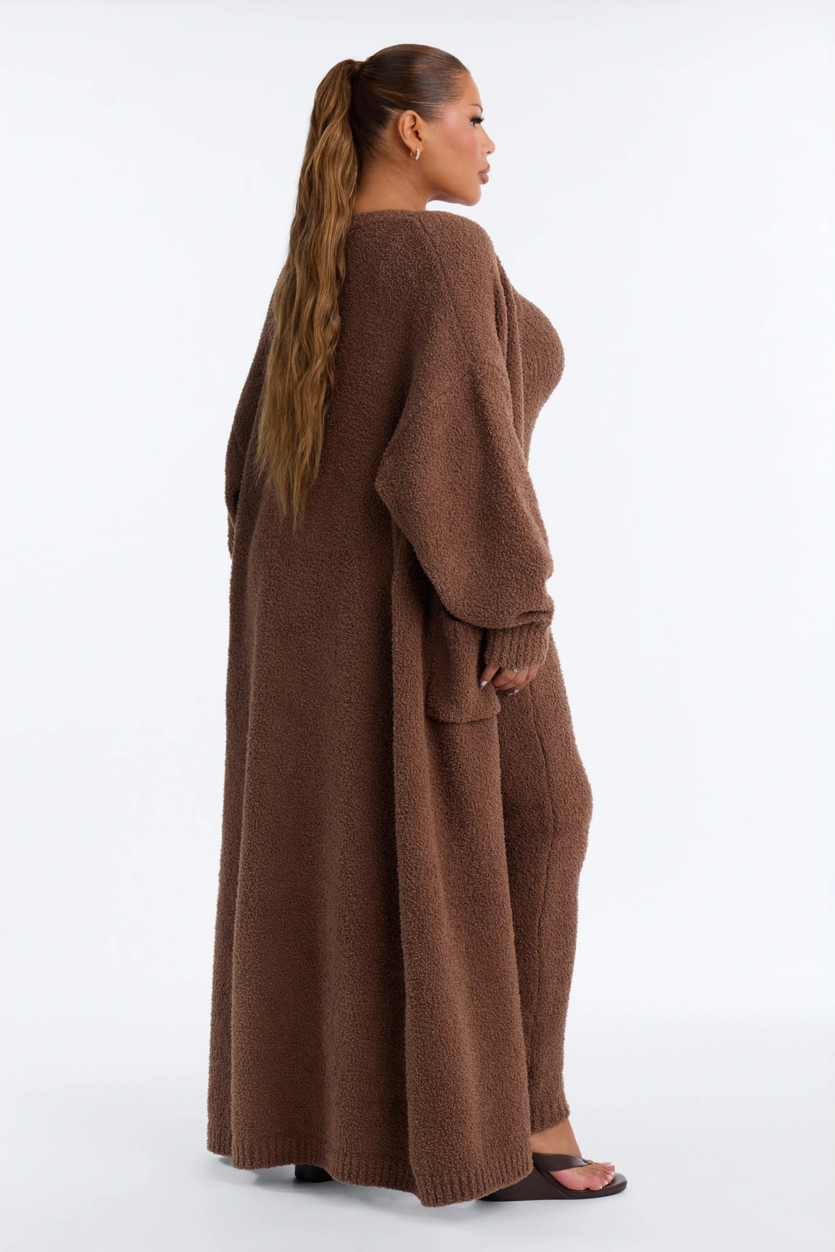 Living In It Jumpsuit Set - Mocha — Moca