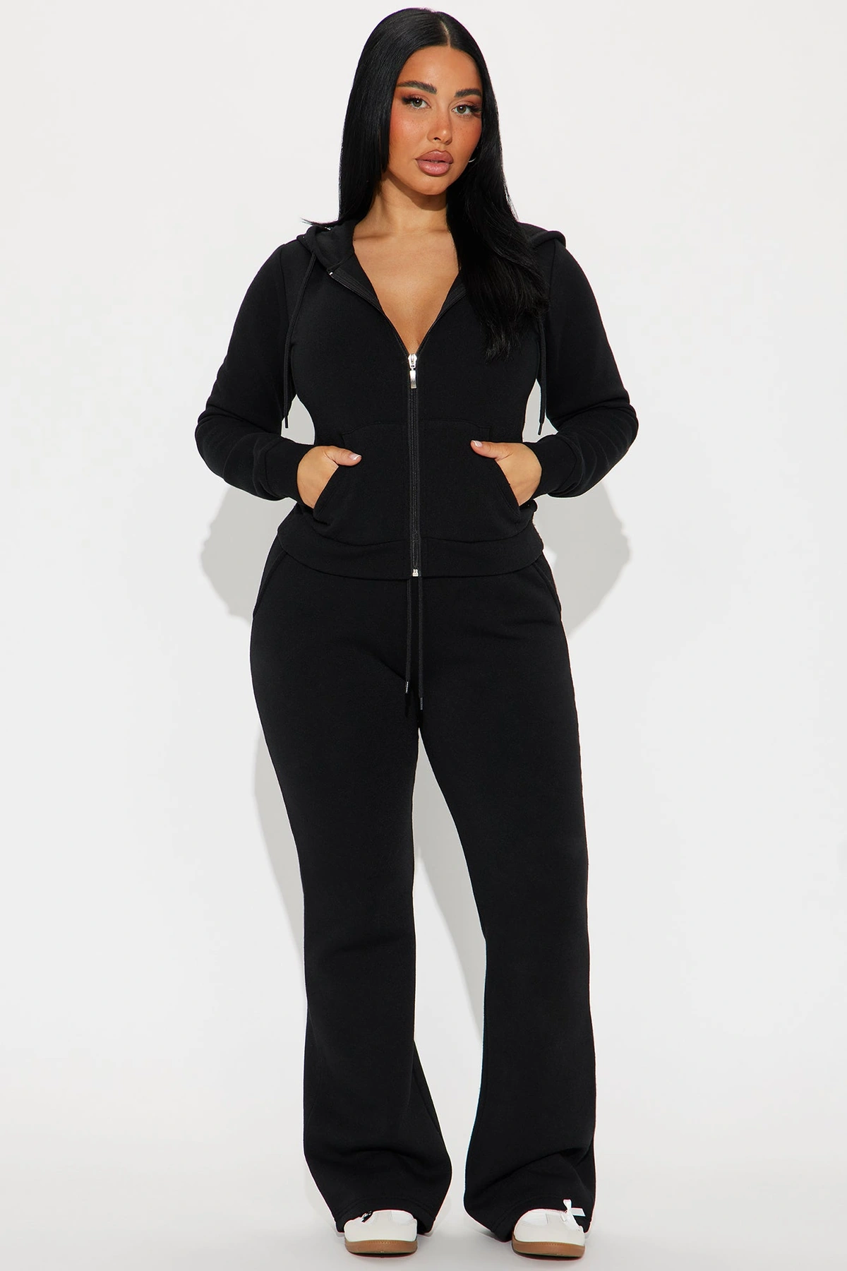 Candace Lounge Set - Black — Preto