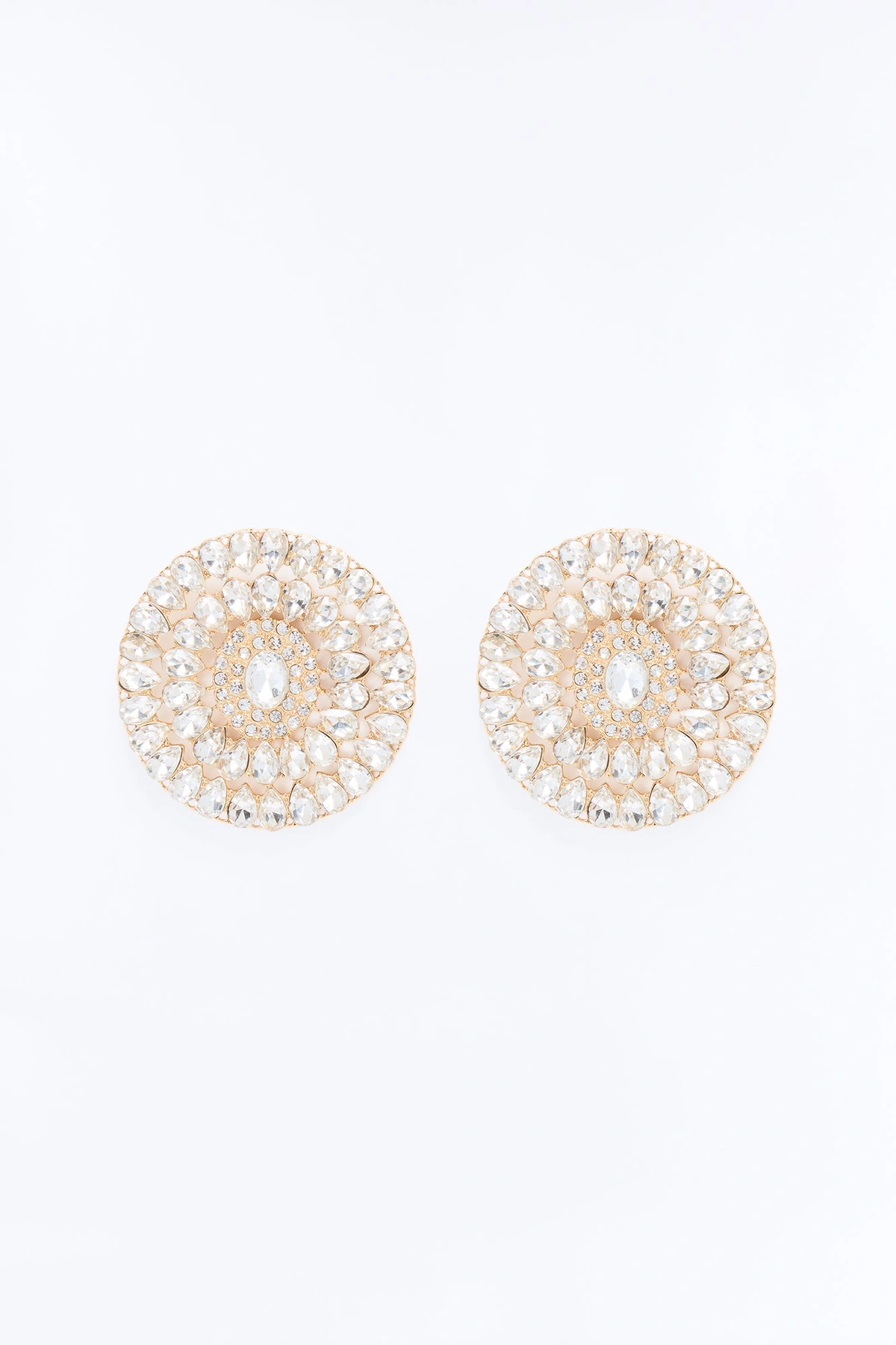 Fantasy World Stud Earrings - Gold — Dourado