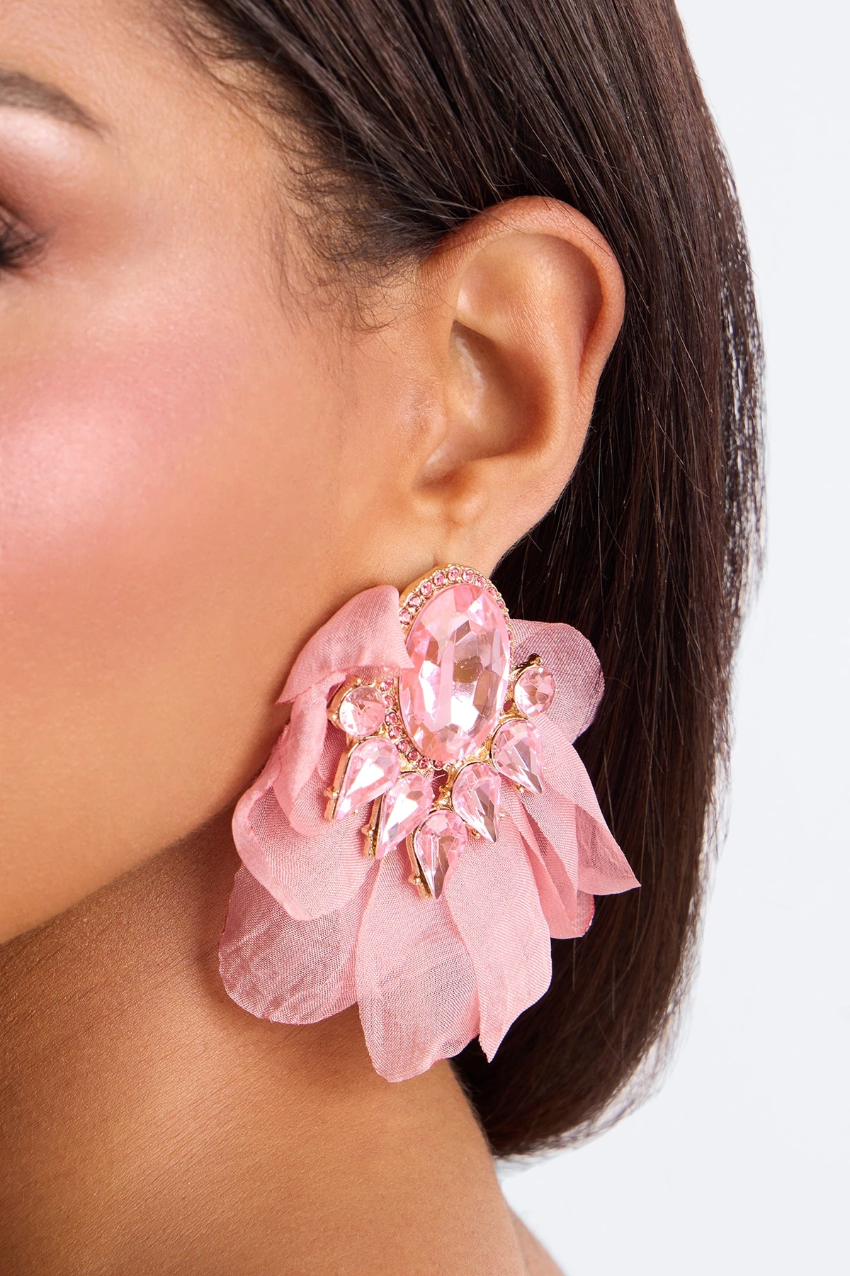 Sweep Me Off My Feet Earrings - Pink — Rosa