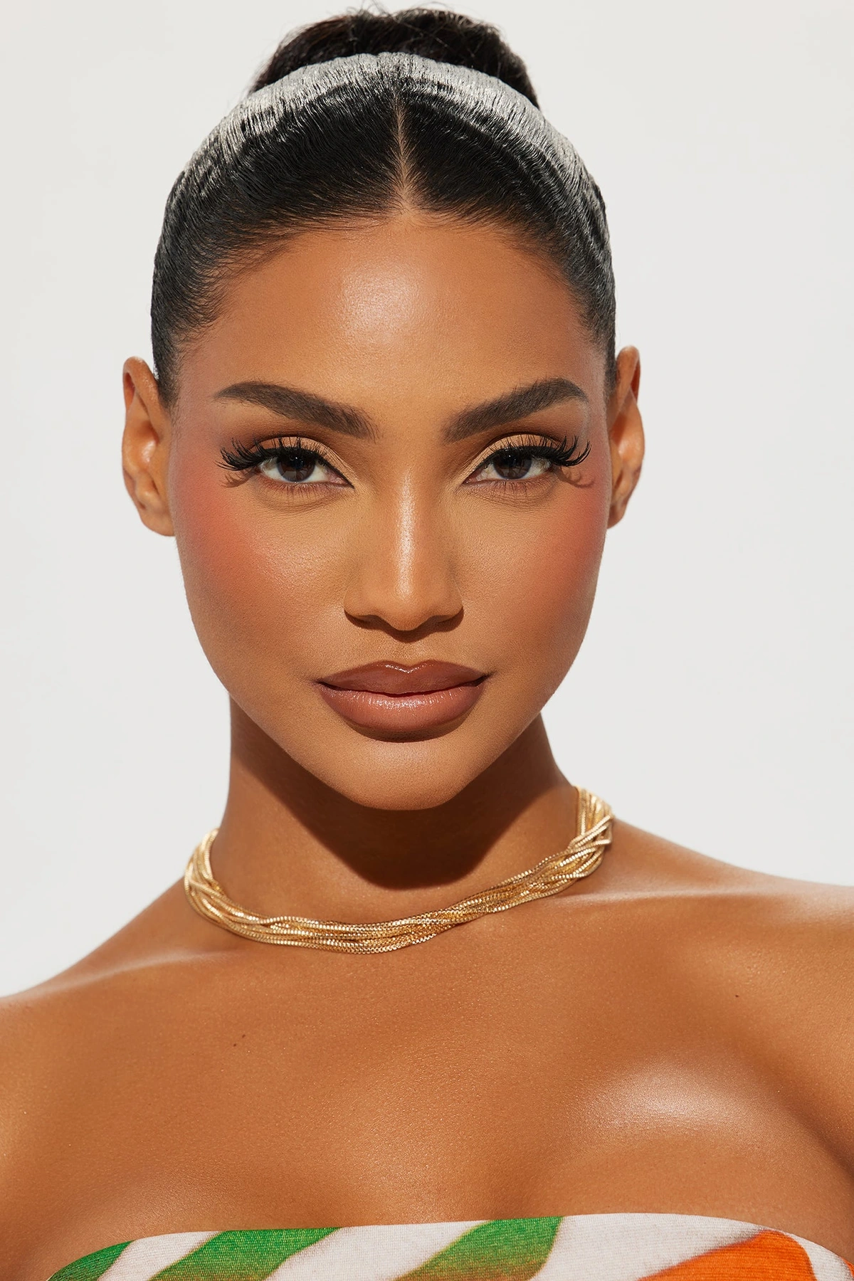 Solid Babe Necklace - Gold — Dourado