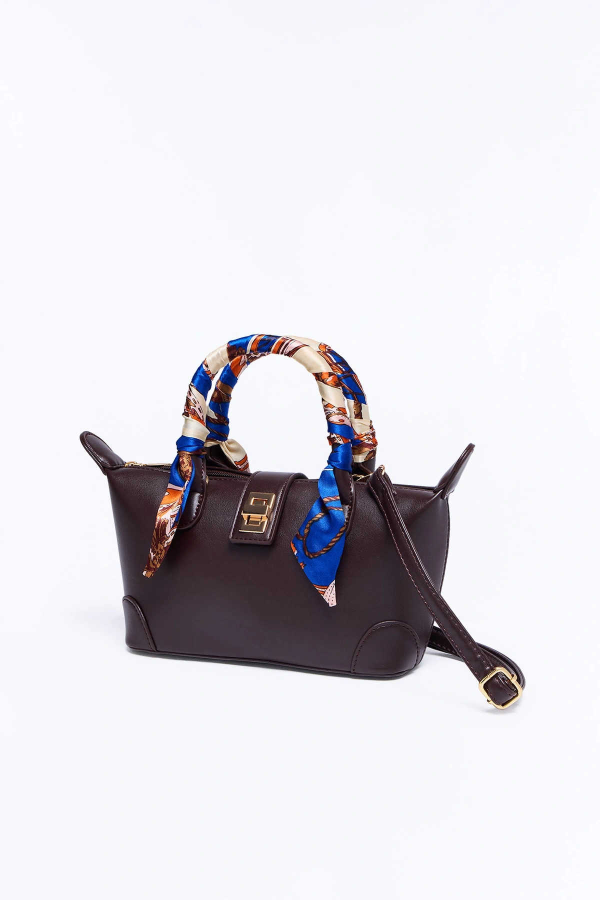 Don't Blame It On Sunshine Faux Leather Satchel - Brown — Castanho
