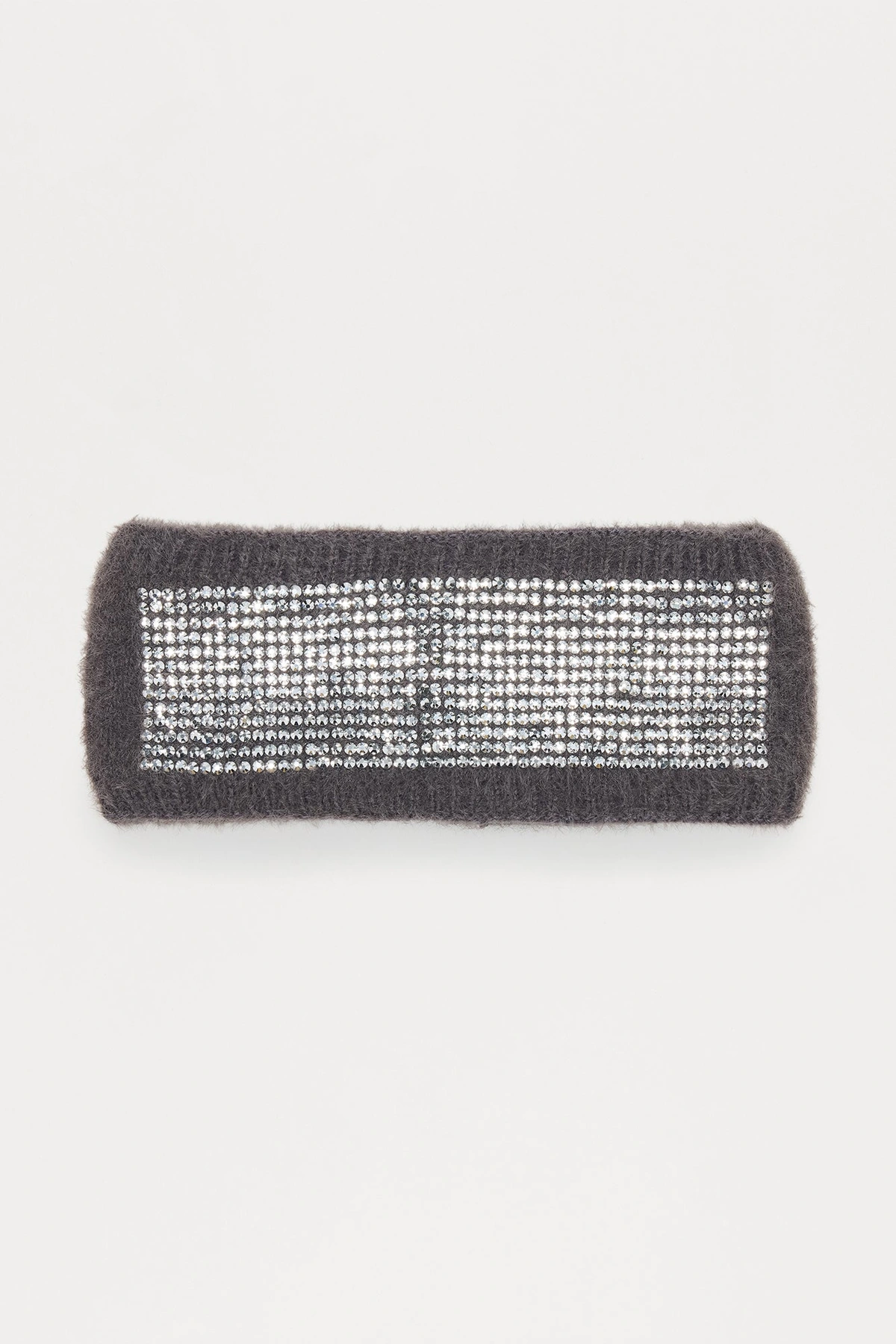 A Lot Of Sparkle Rhinestone Headband - Grey — Cinzento