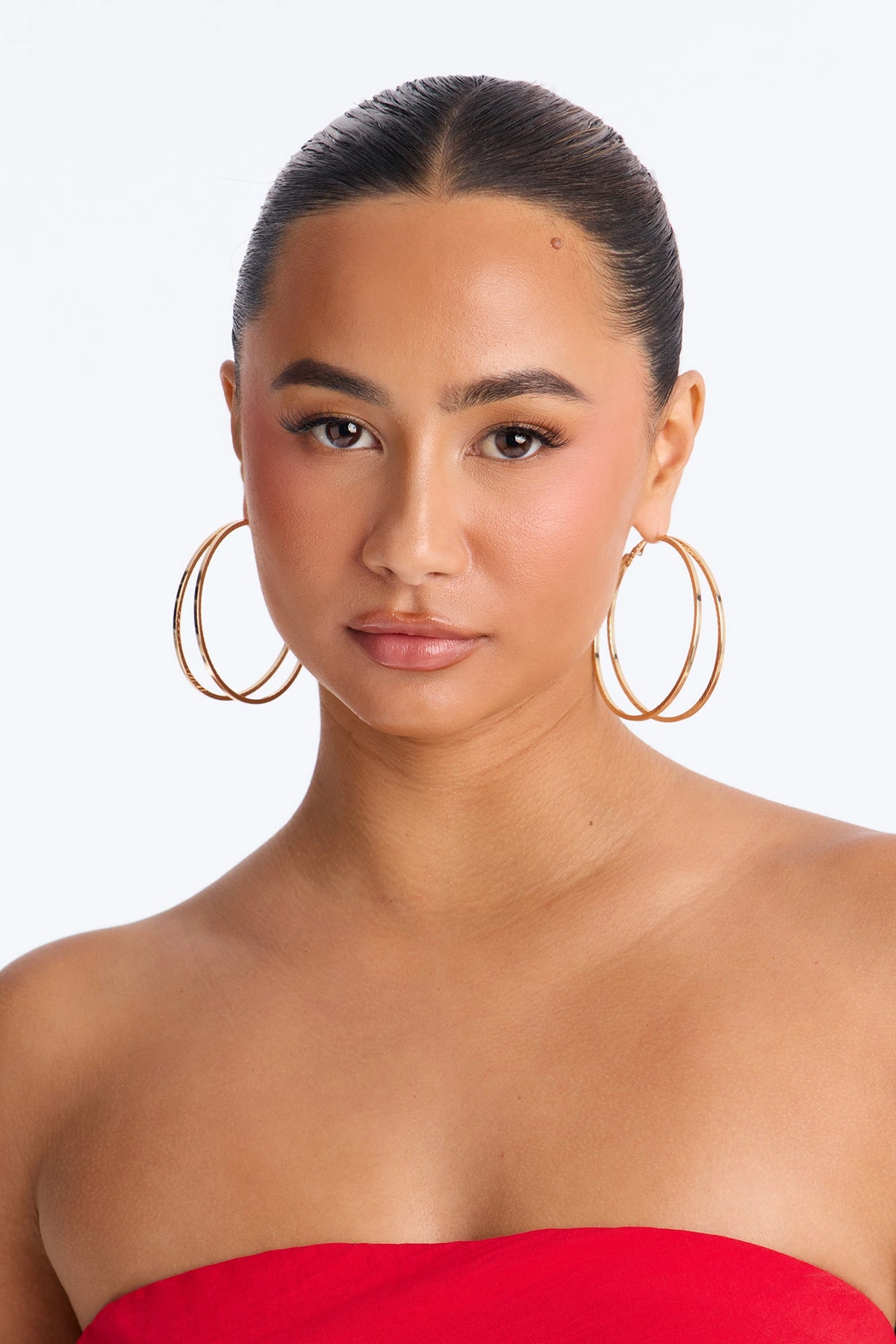 One Of Many 6 Pair Multi Earring Set - Gold — Dourado