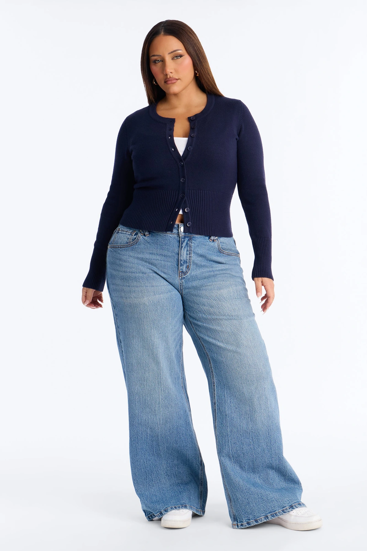 Perfect Harmony Sweater - Navy — Azul-marinho