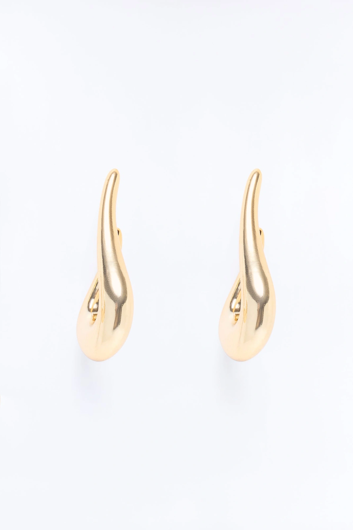 No More Tears Drop Earrings - Gold — Dourado