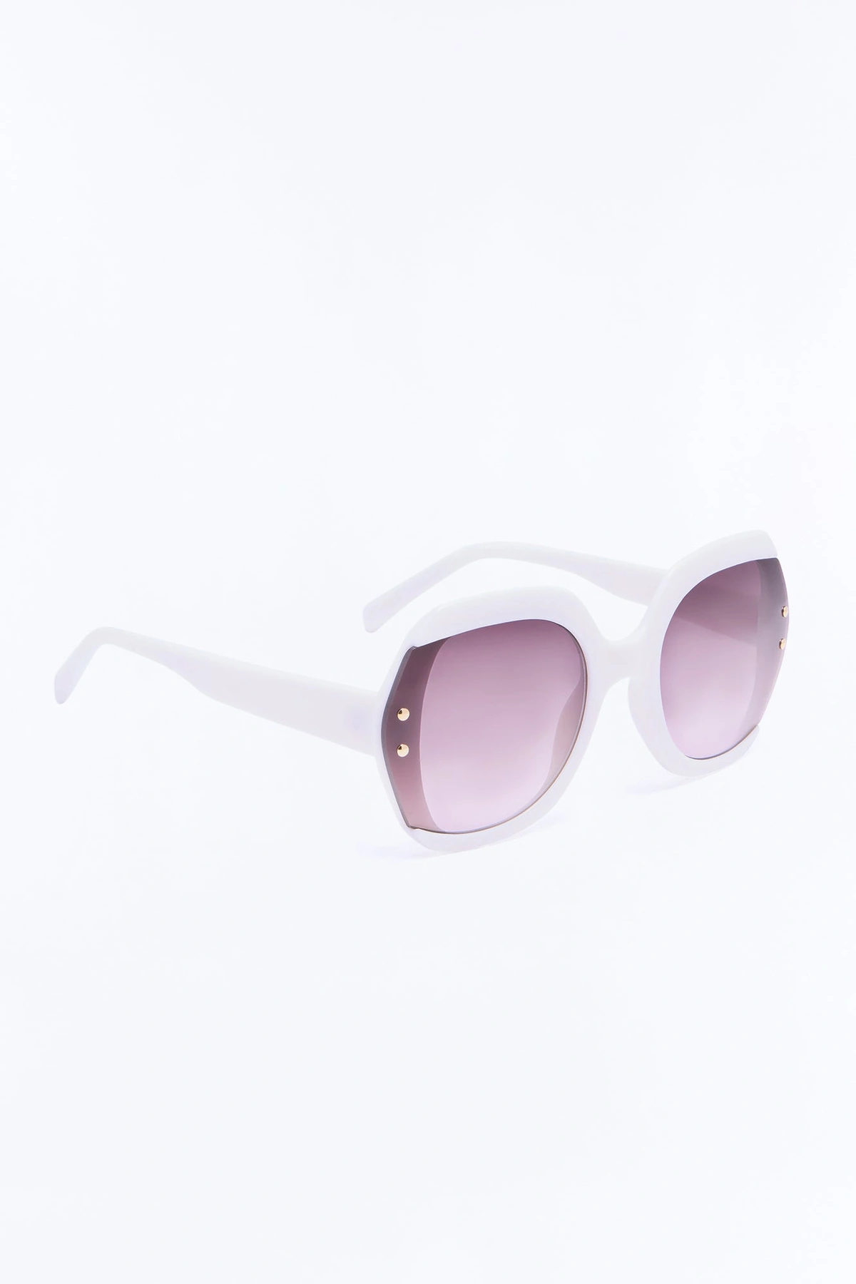Good Morning Sunglasses - White — Branco
