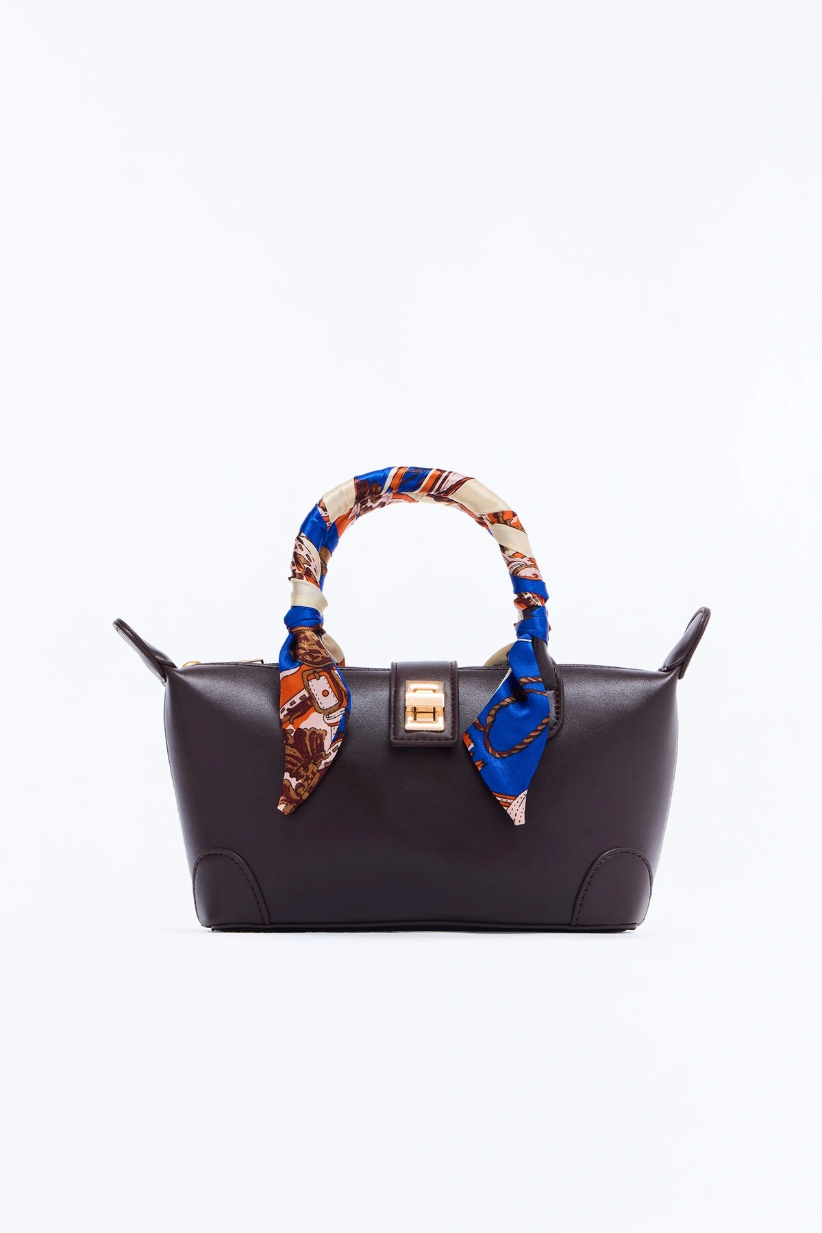 Don't Blame It On Sunshine Faux Leather Satchel - Brown — Castanho