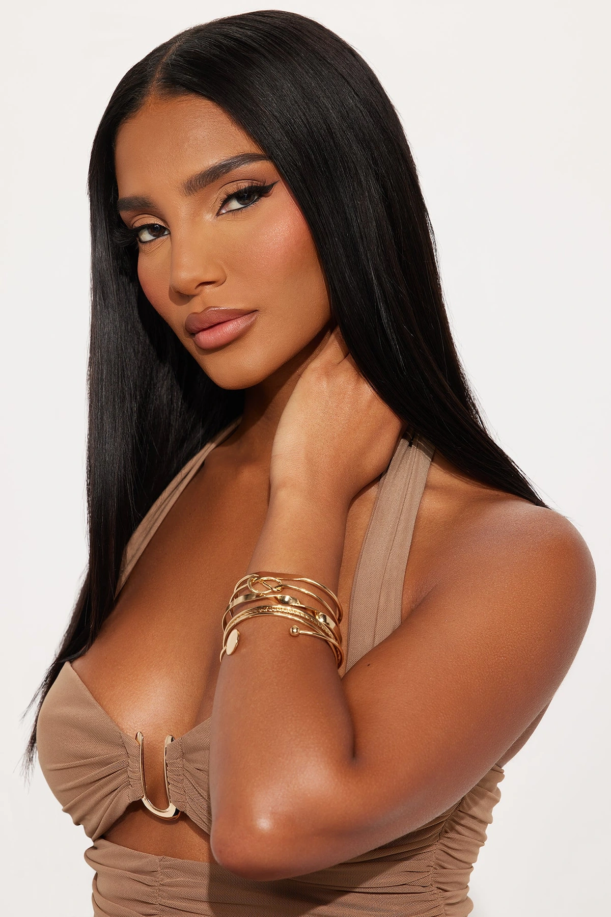 Way Of Life Bracelet Set - Gold — Dourado
