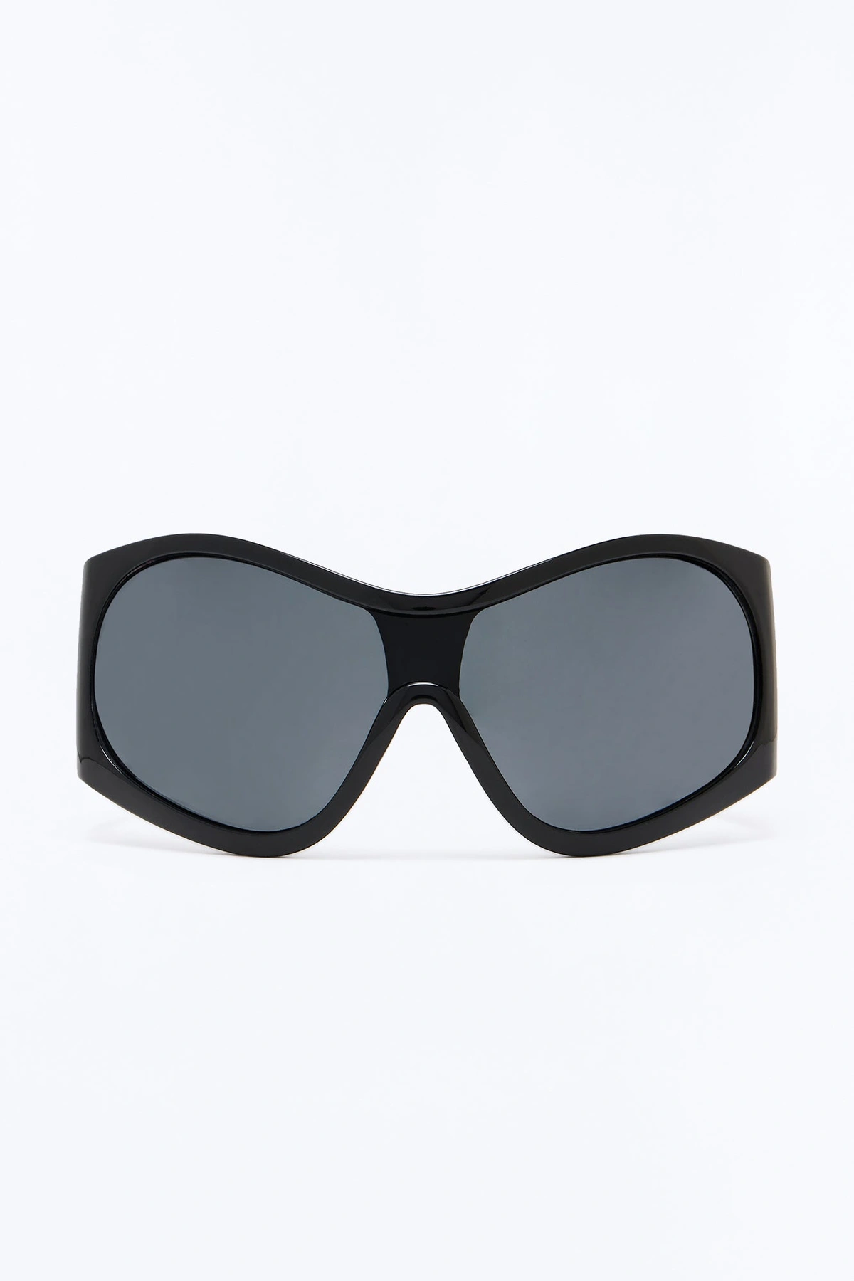 Buckle Up Babe Sunglasses - Black — Preto