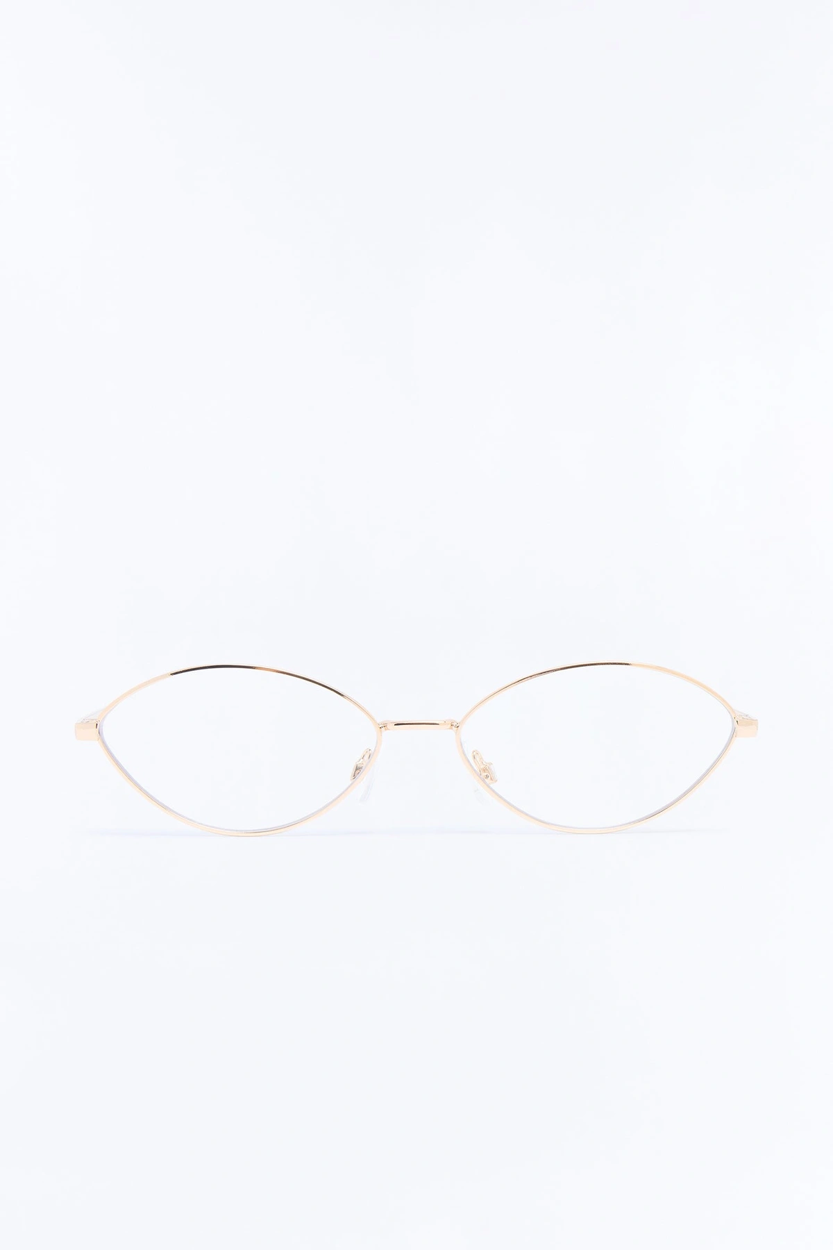 Clever One Glasses - Gold — Dourado