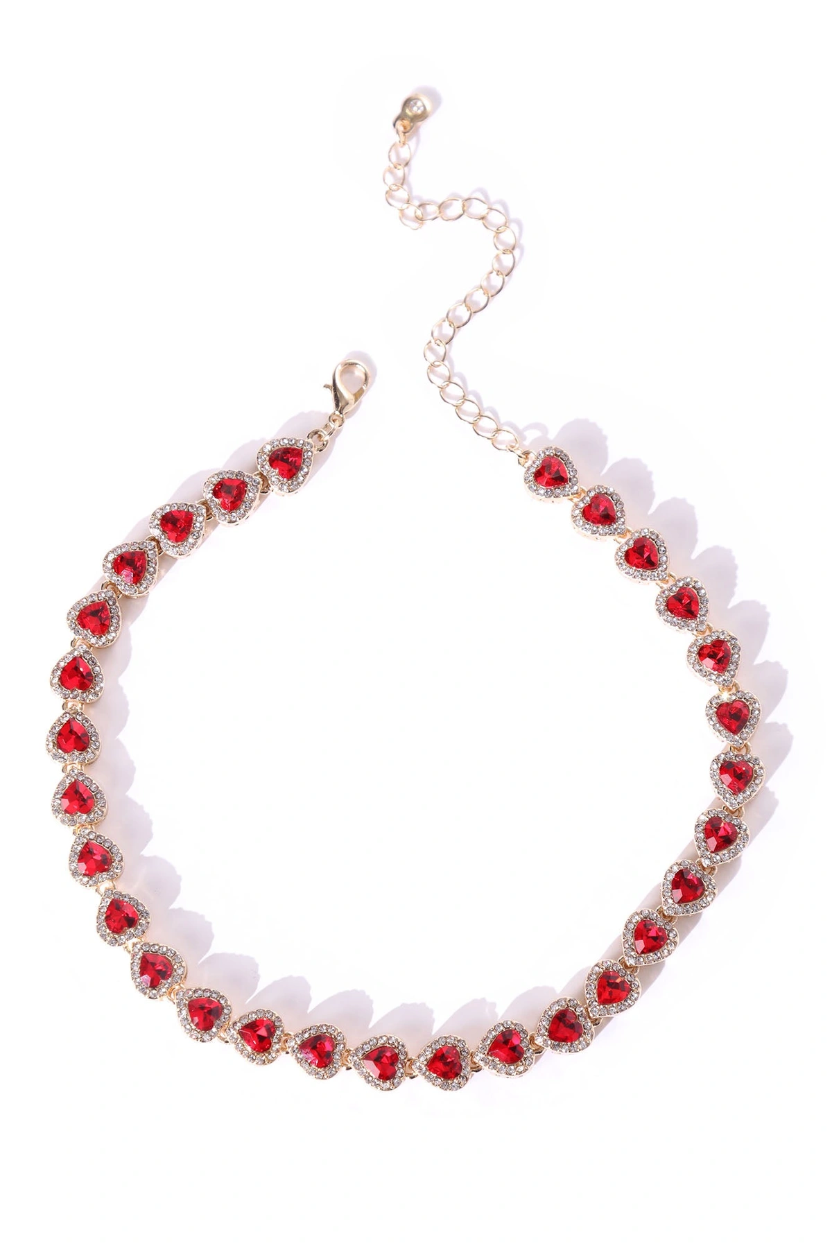 Loving On You Choker - Red — Vermelho